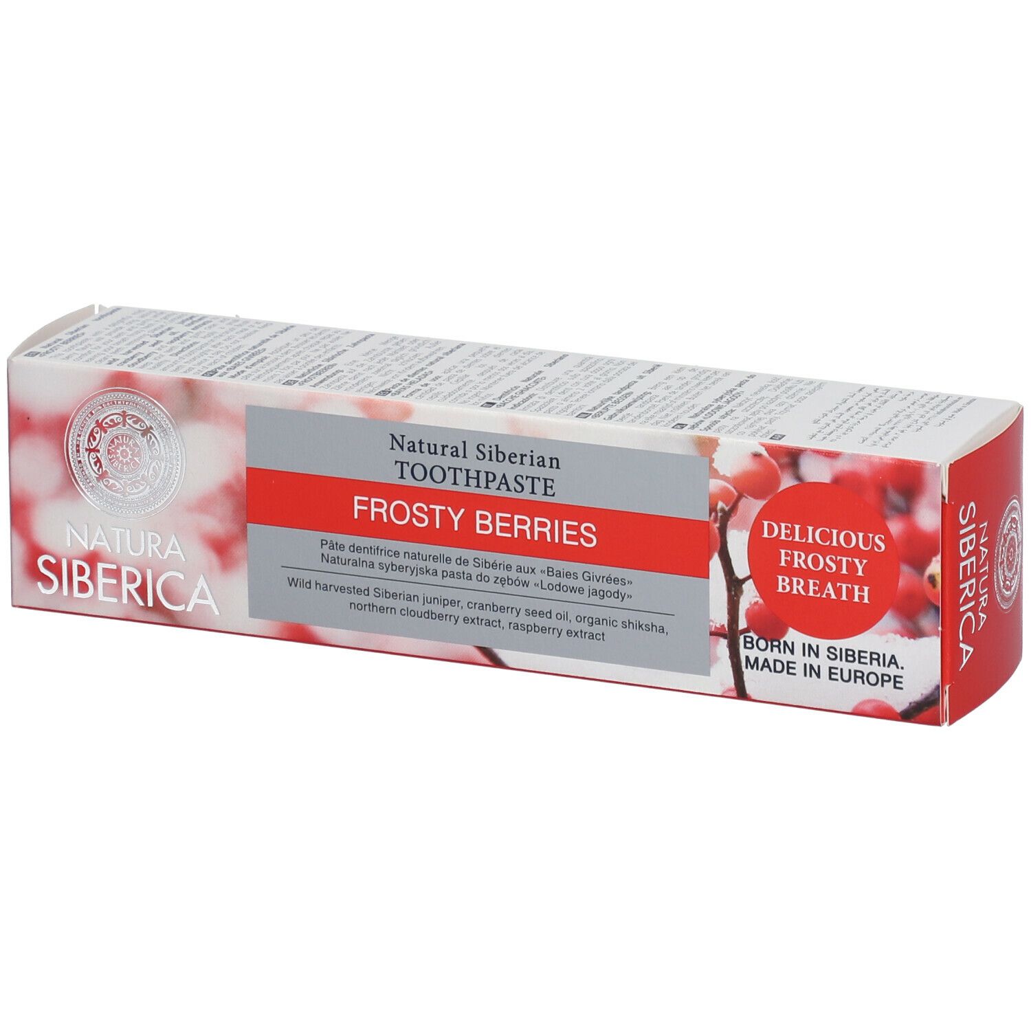 Natura Siberica Natural Siberian toothpaste Frosty berries, 100 gr