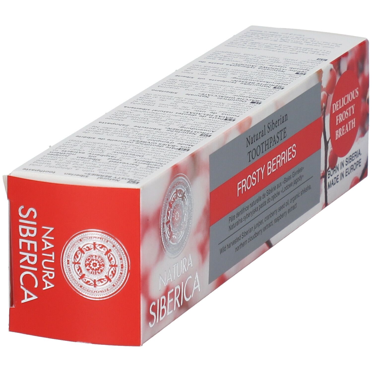 Natura Siberica Natural Siberian toothpaste Frosty berries, 100 gr