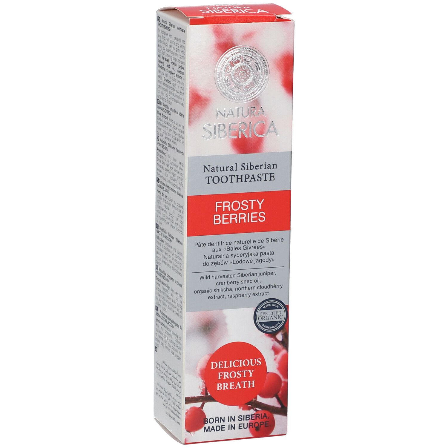 Natura Siberica Natural Siberian toothpaste Frosty berries, 100 gr