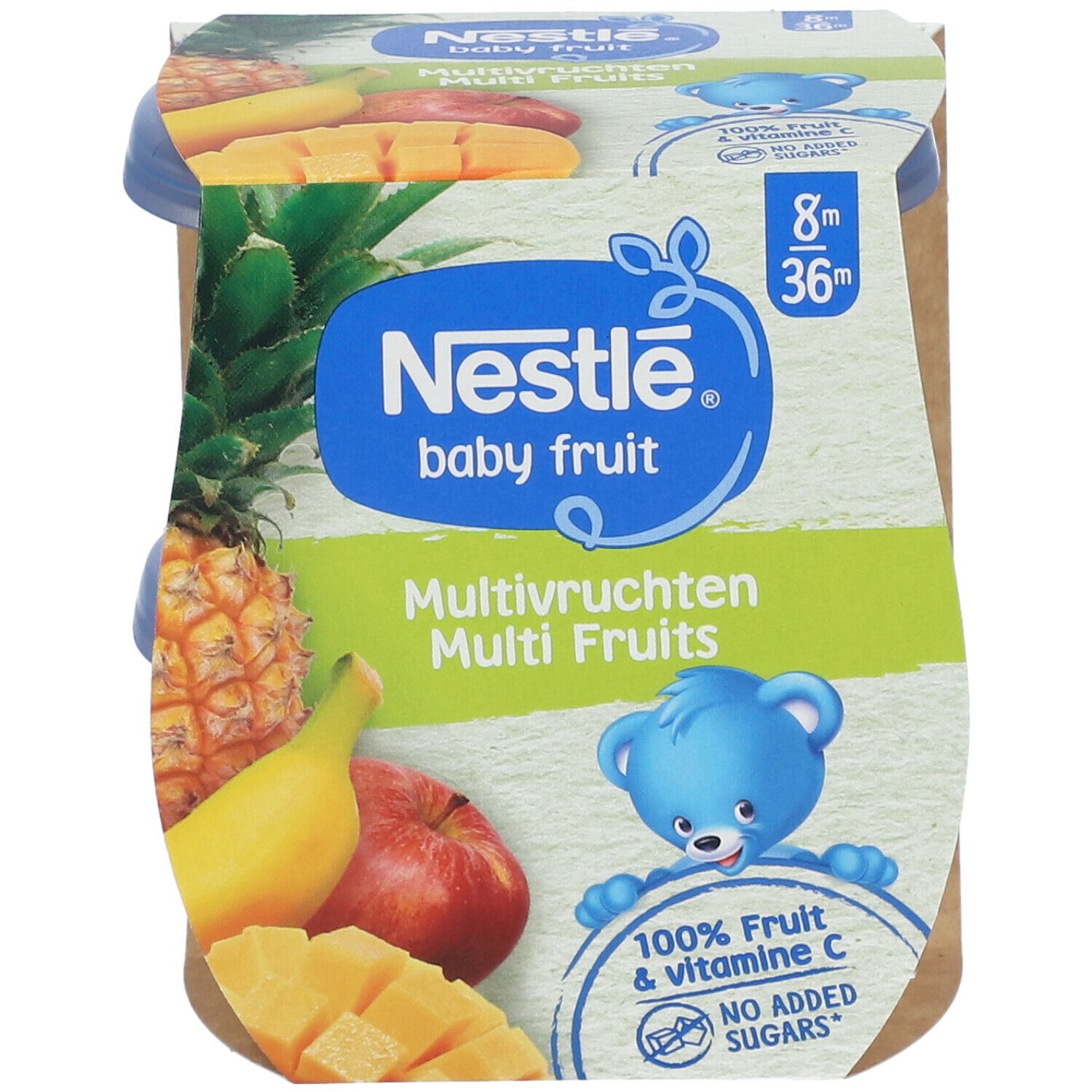 NESTLE Baby Fruit® Compotes Multi-Fruits