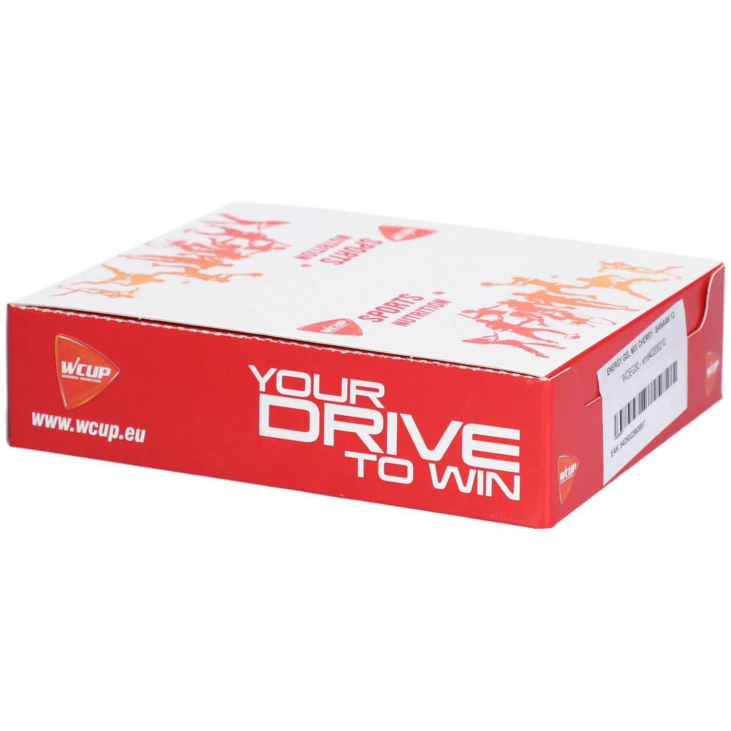 WCUP - Energy Gel Mix Cerises & Bananes - 12 x 40 ml