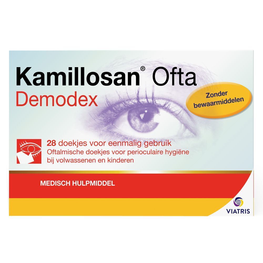 Kamillosan® Ofta Demodex 28 compresses