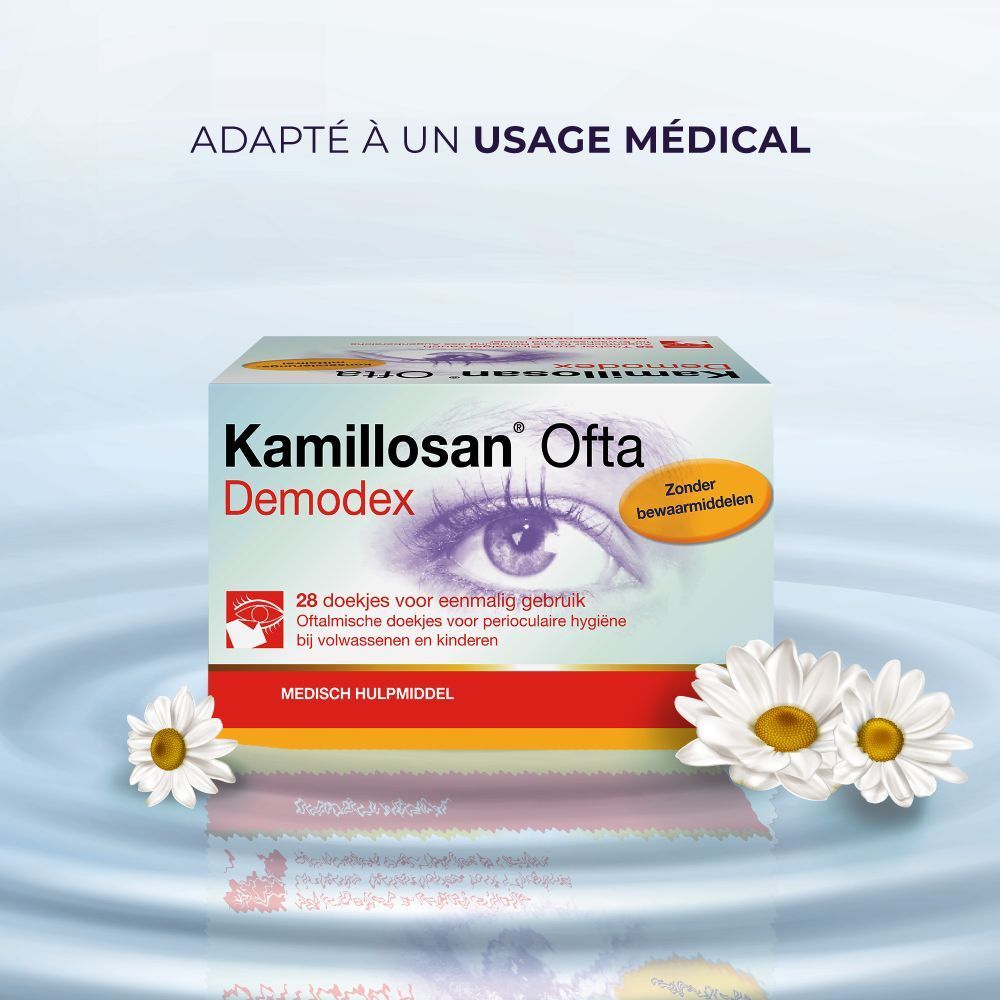 Kamillosan® Ofta Demodex 28 compresses