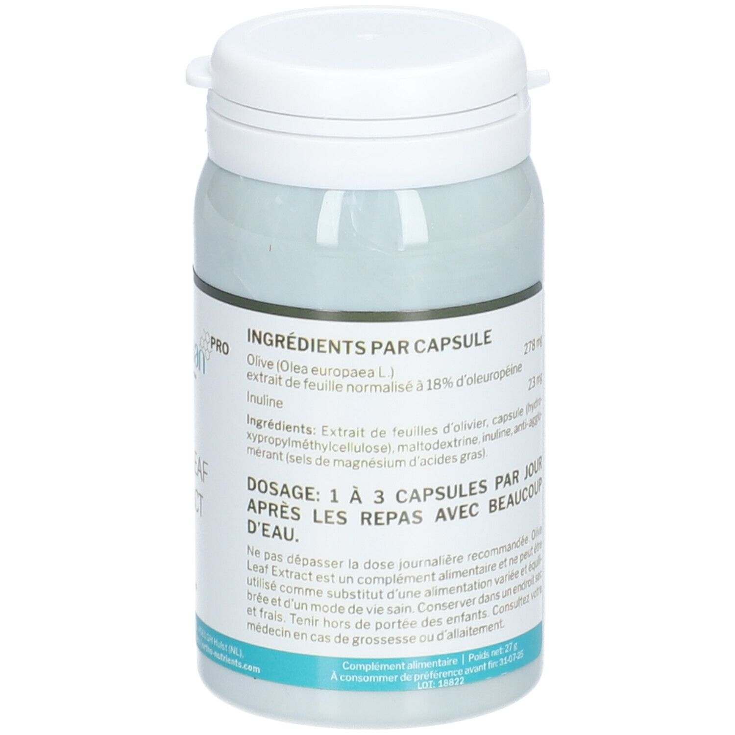 NUTRISAN Pro Extrait de feuille d'olive