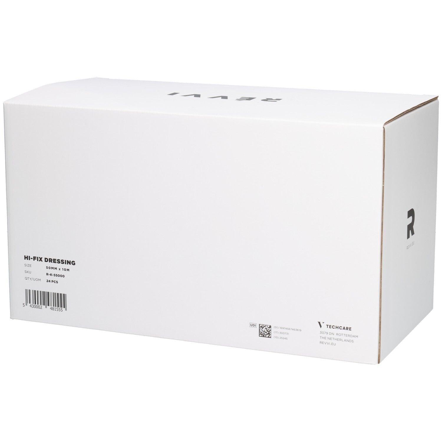 Boîte blanche "HI-FIX DRESSING". Marque RÉVVI.