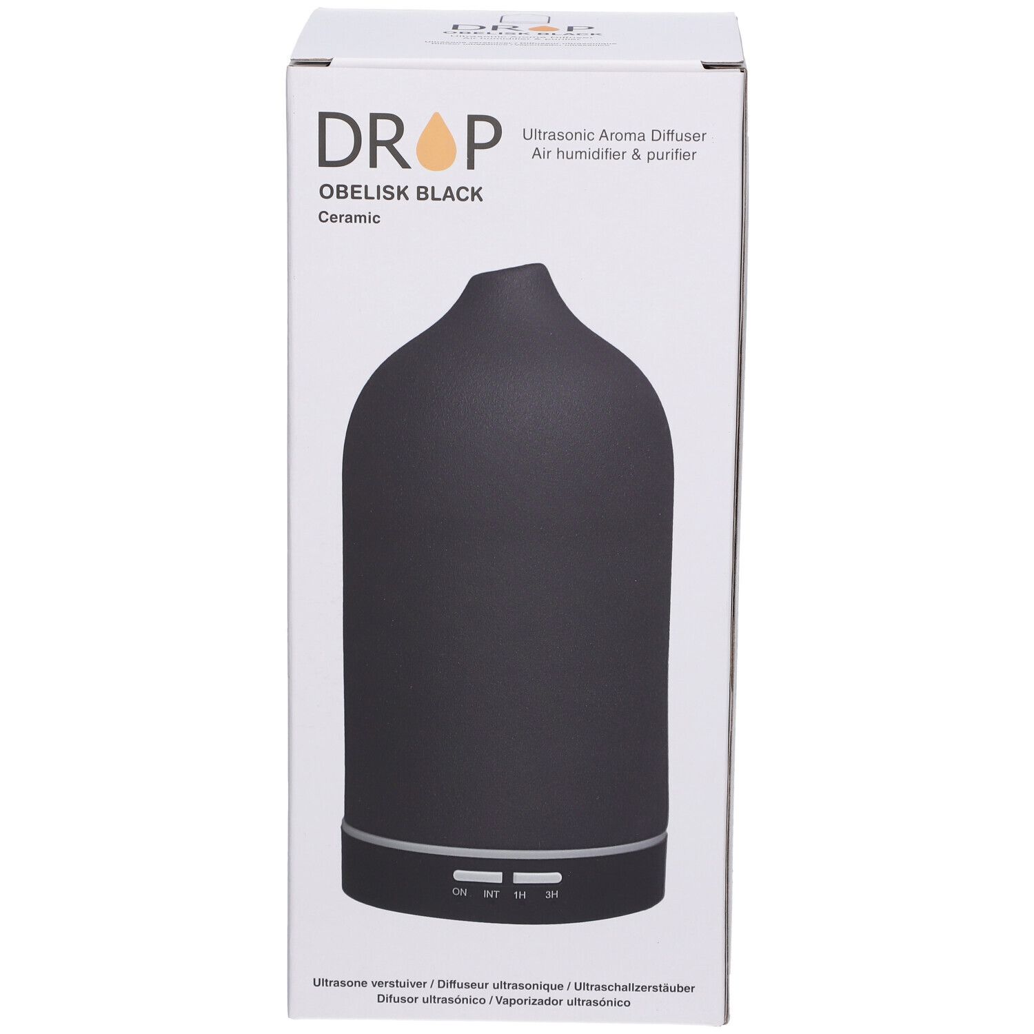 DROP Diffuseur ultrasonique Obelisk Noir