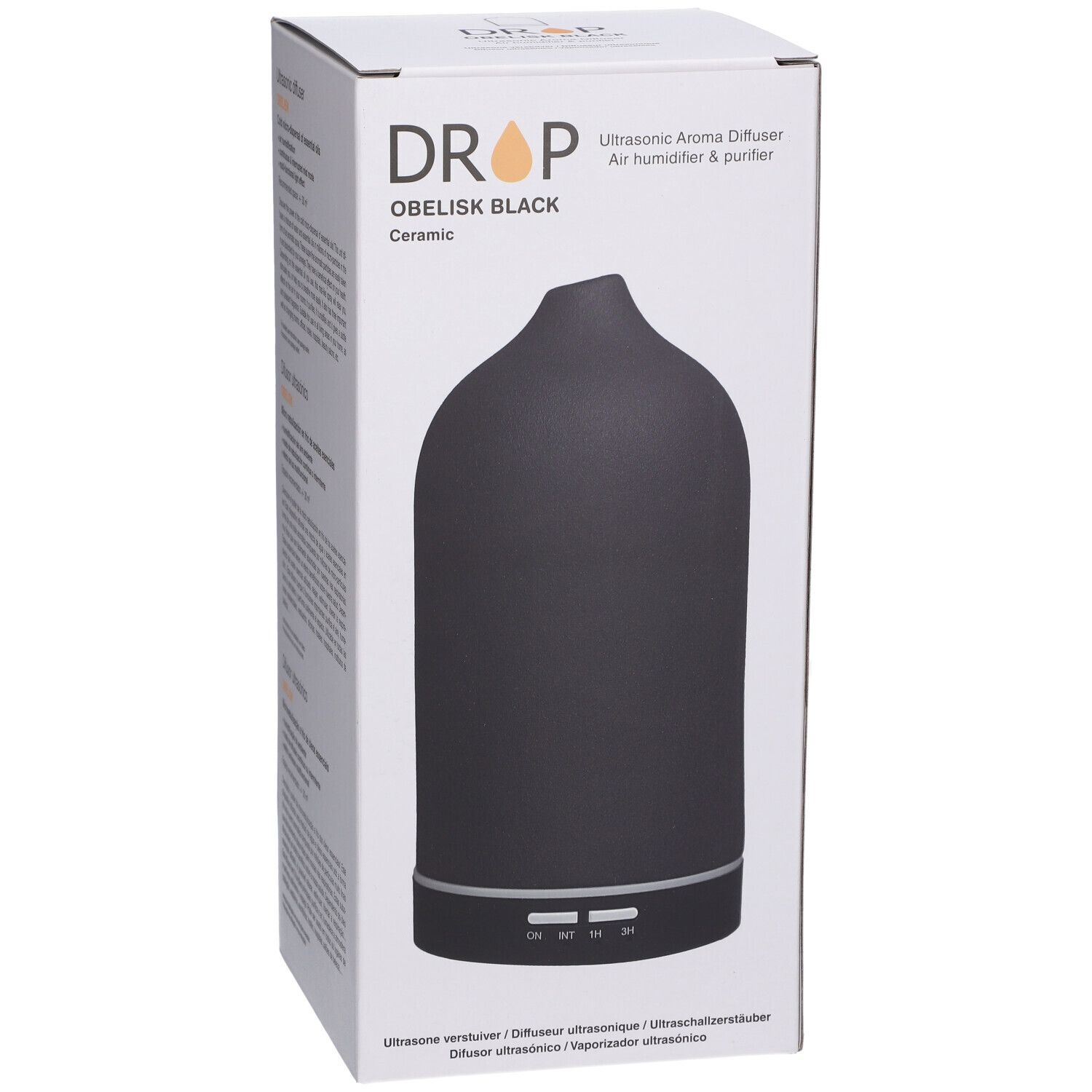 DROP Diffuseur ultrasonique Obelisk Noir