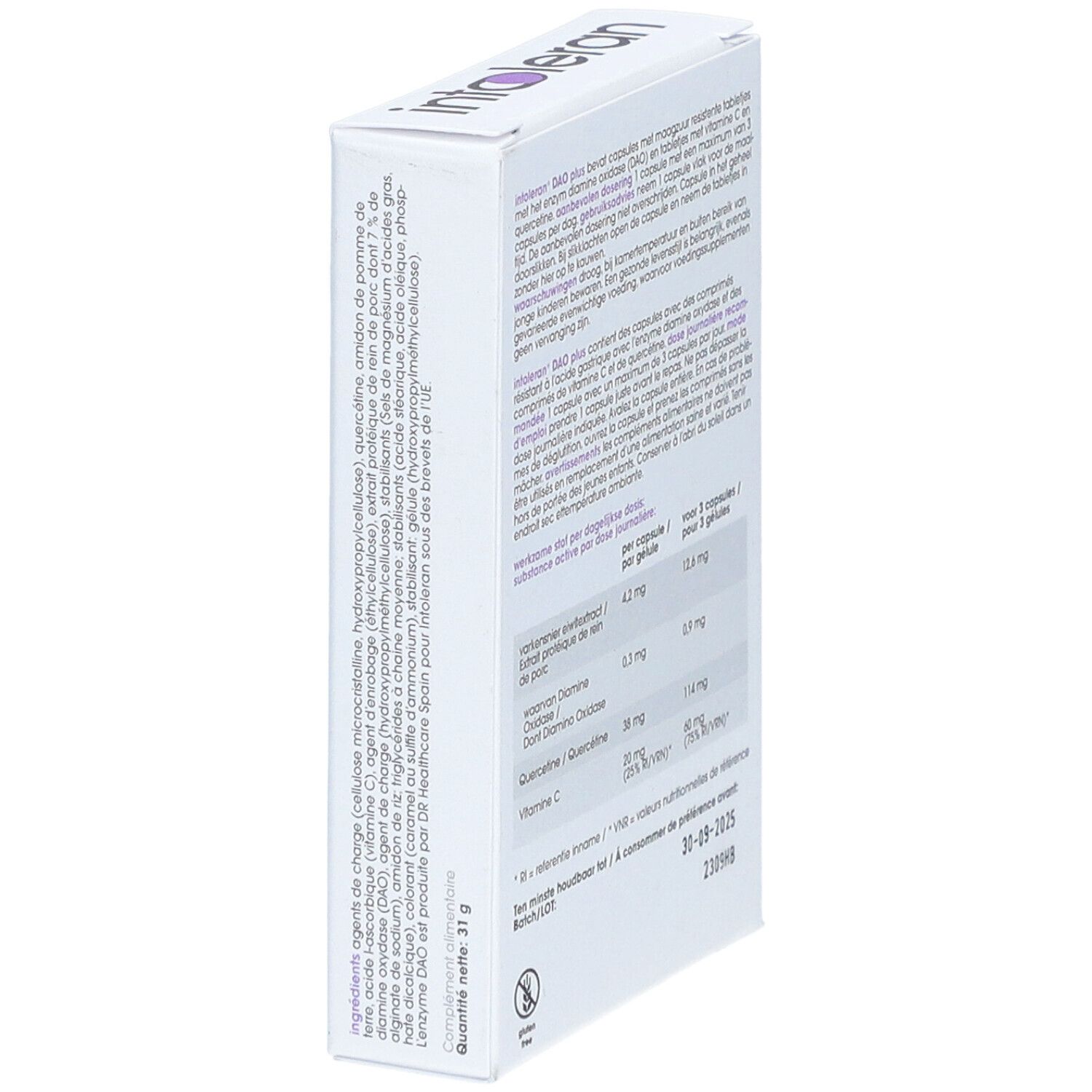 intoleran DAO plus - 50 capsules