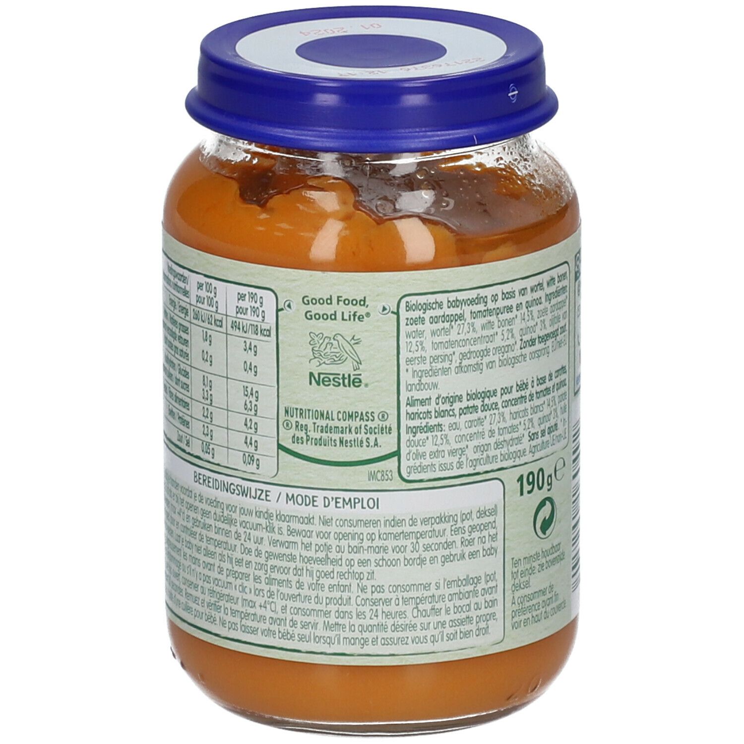 NESTLE® Baby Meal Poêlée de légumes à la patate douce