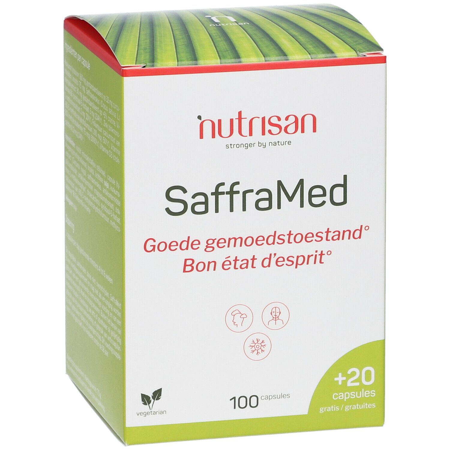 Nutrisan SaffraMed 100 + 20 Capsules GRATUITES