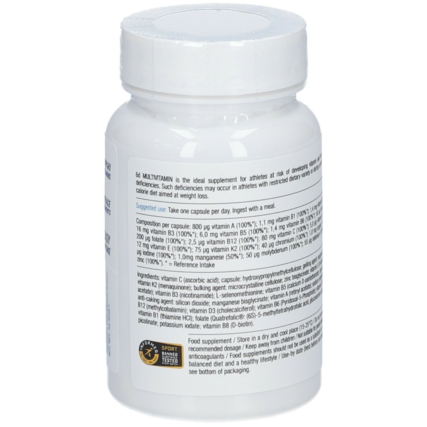 6D Sports Nutrition MULTI VITAMIN