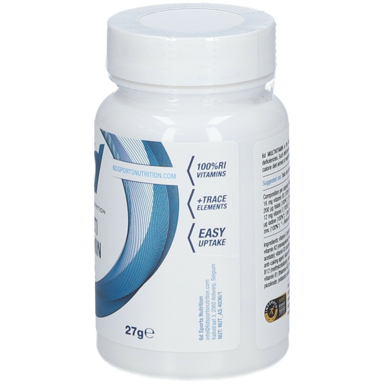 6D Sports Nutrition MULTI VITAMIN