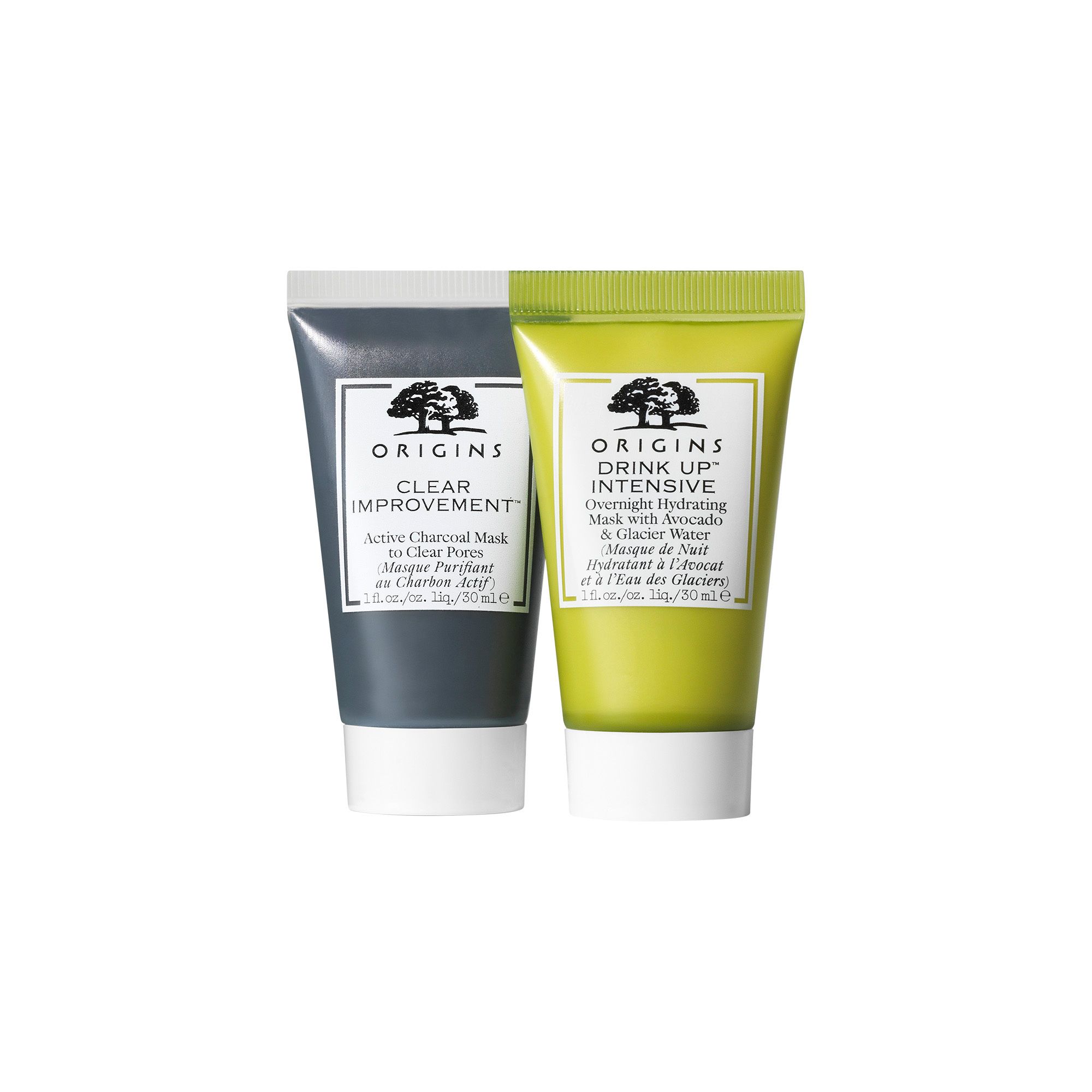 Original Mask Ornament Clear Improvement™ + Drink Up™ Intensive