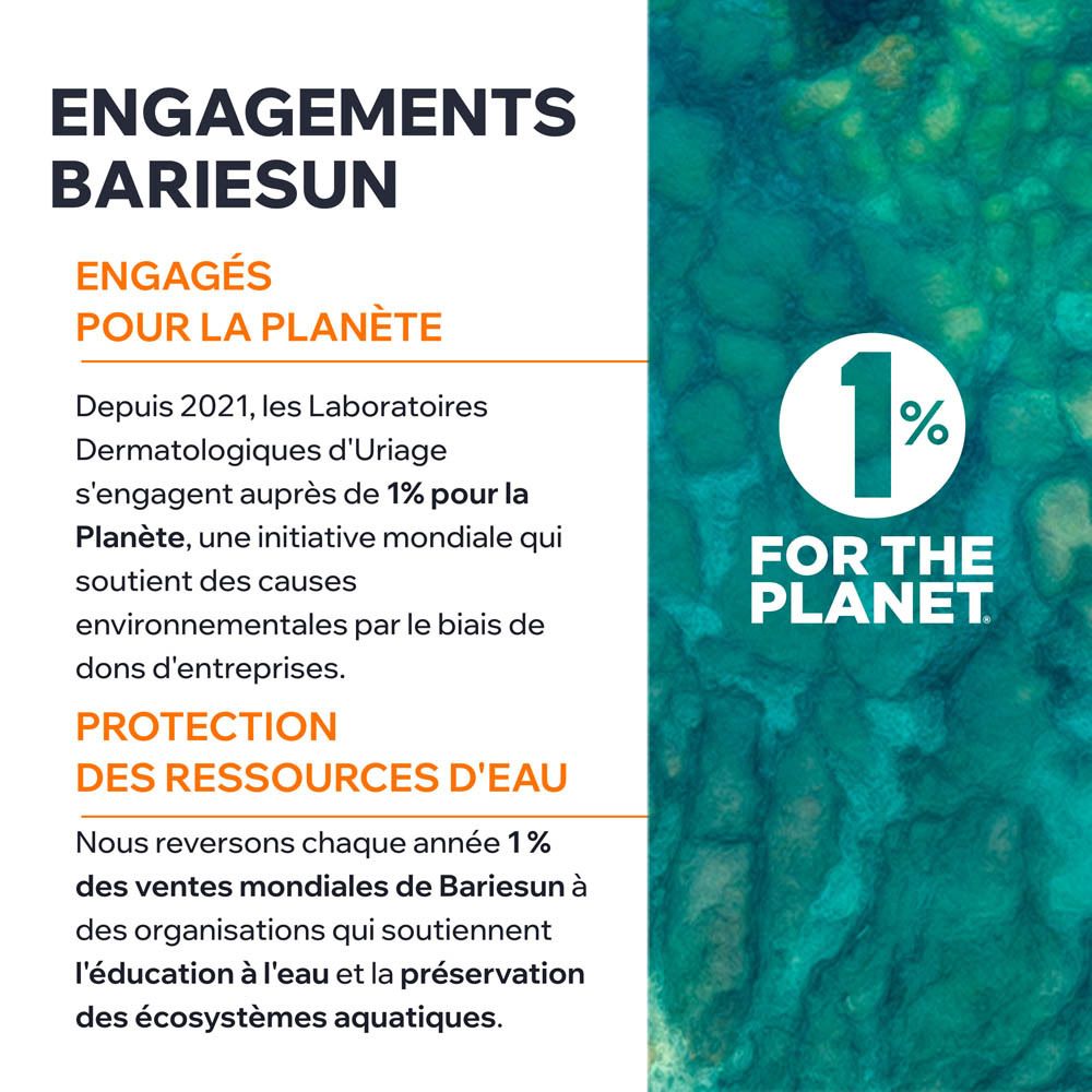 Engagement Uriage. 1% pour la planète. Protection des ressources en eau. Dons aux organisations.