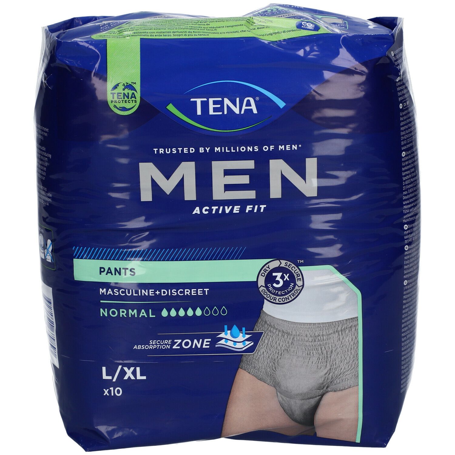 TENA Men Active Fit Pants Normal Large - Extra Large