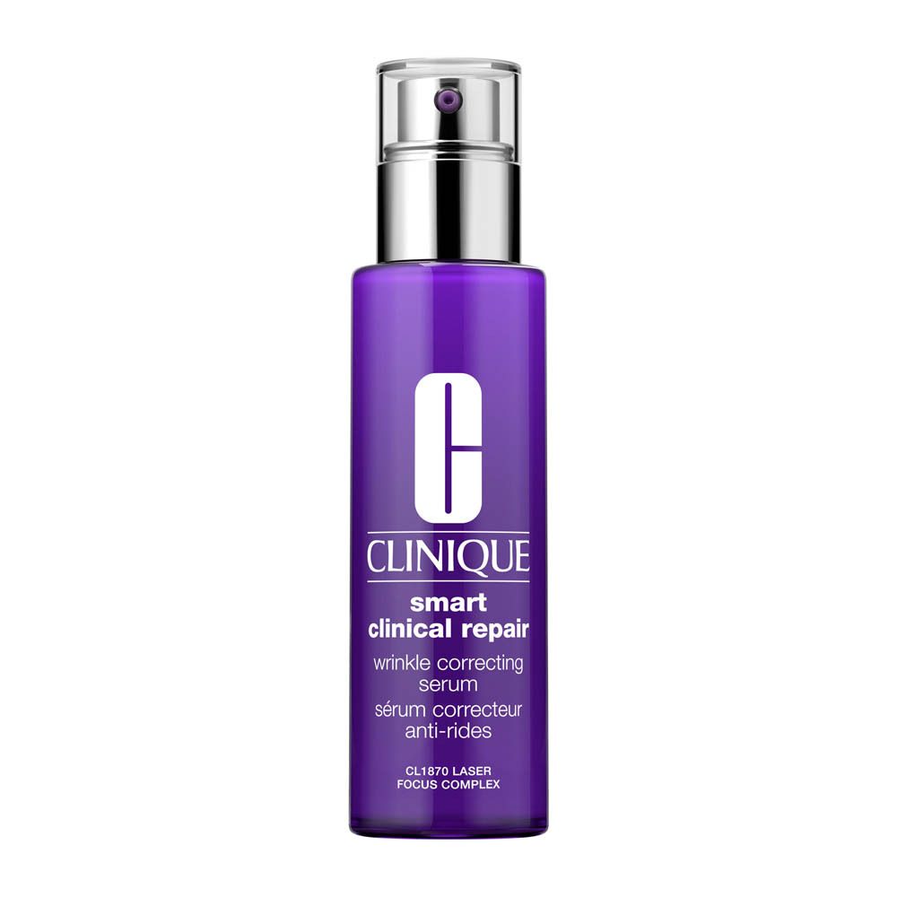 Flacon Clinique Smart Clinical Repair Sérum avec pompe.