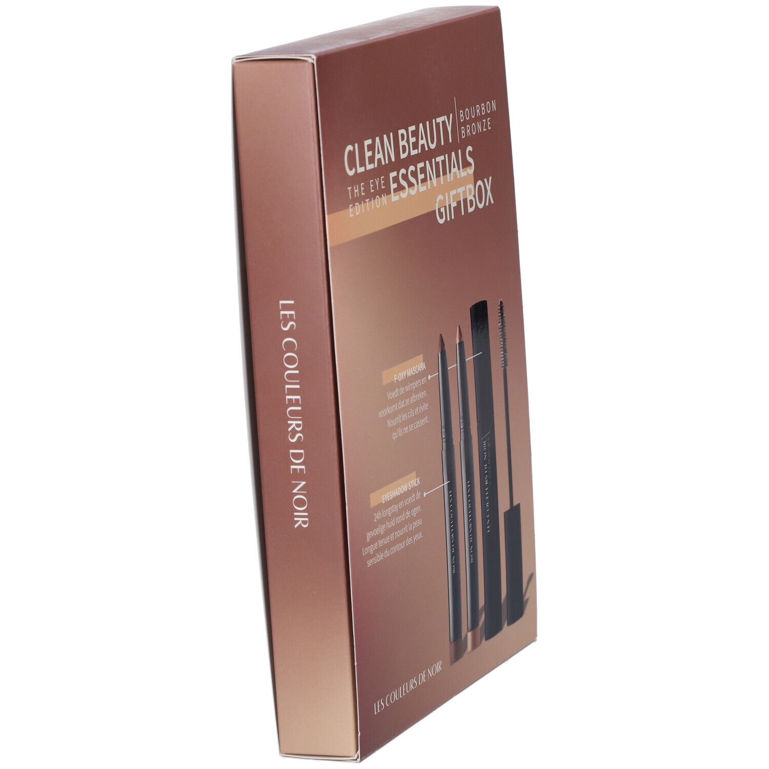 LES COULEURS DE NOIR Essentials giftbox the eye edition Bourbon bronze