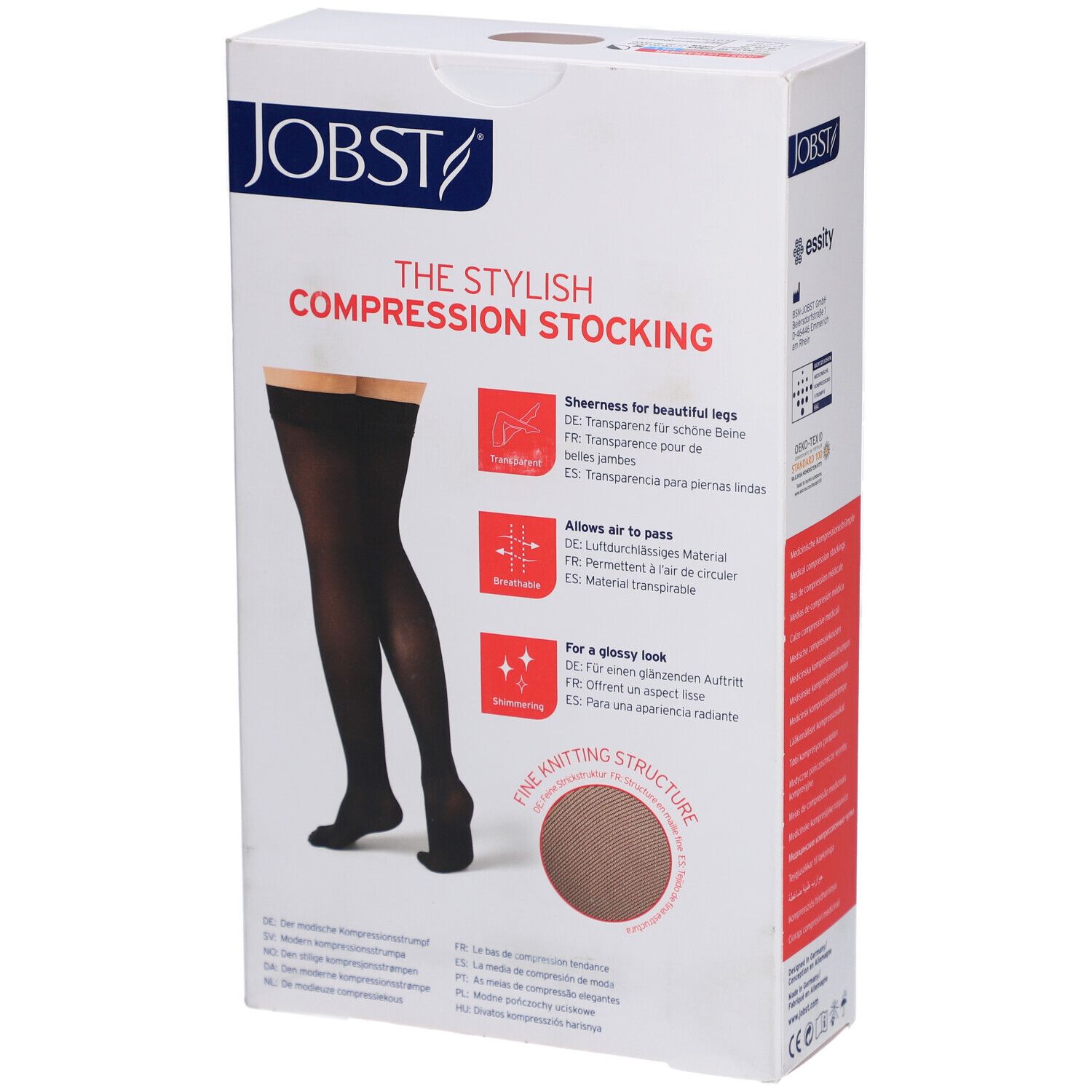 JOBST Ultrasheer Dijkous Classe 1 Regular XXL