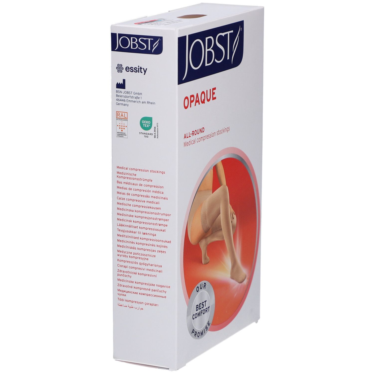 JOBST Opaque All-Round Bas de Compression Classe 2 Regular M