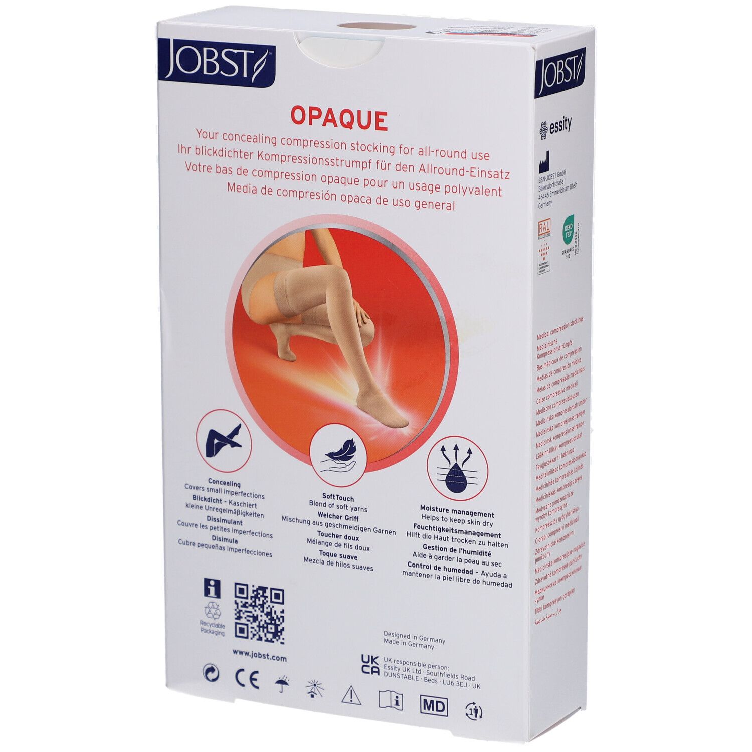 JOBST Opaque All-Round Bas de Compression Classe 2 Regular M