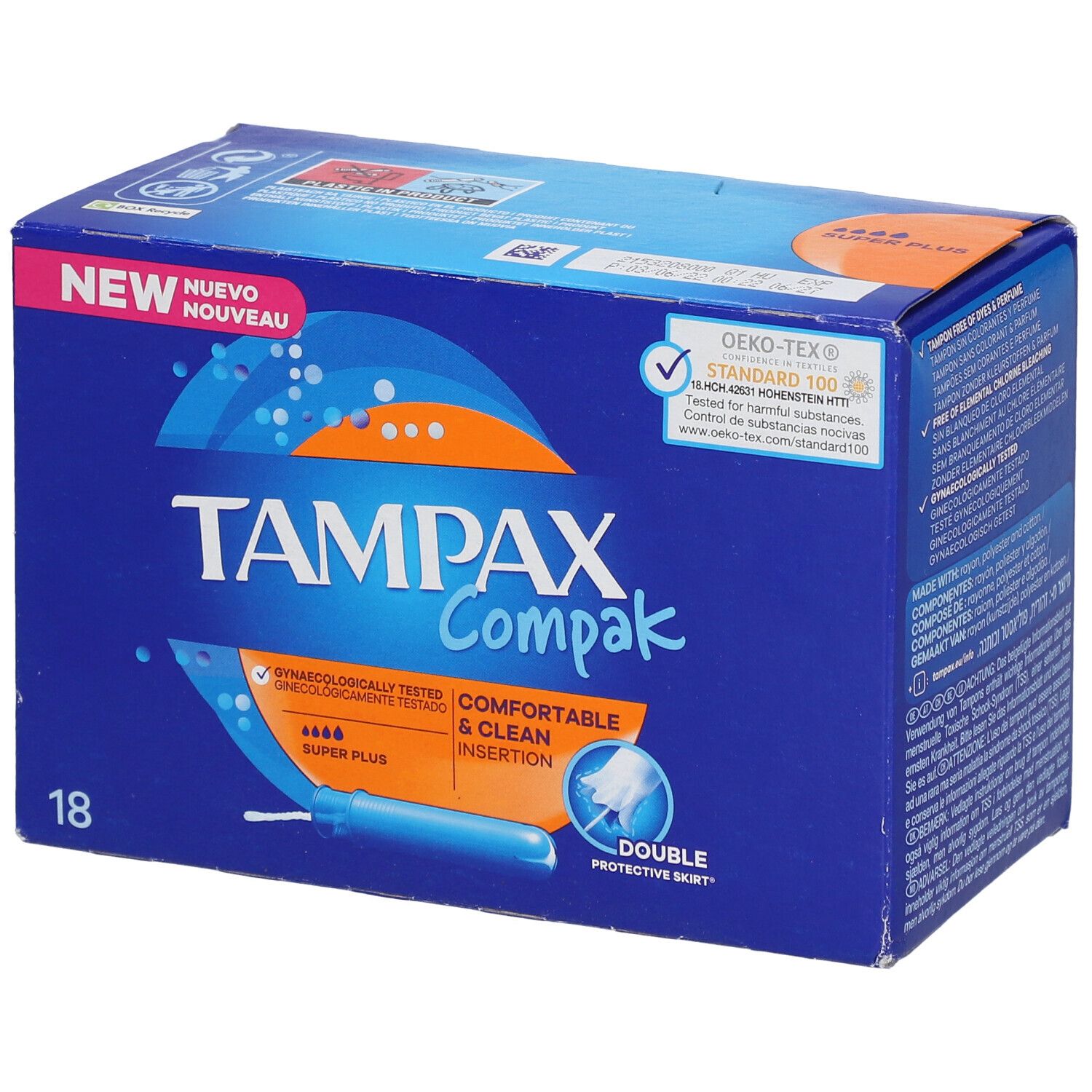 TAMPAX Compak Flux Abondants