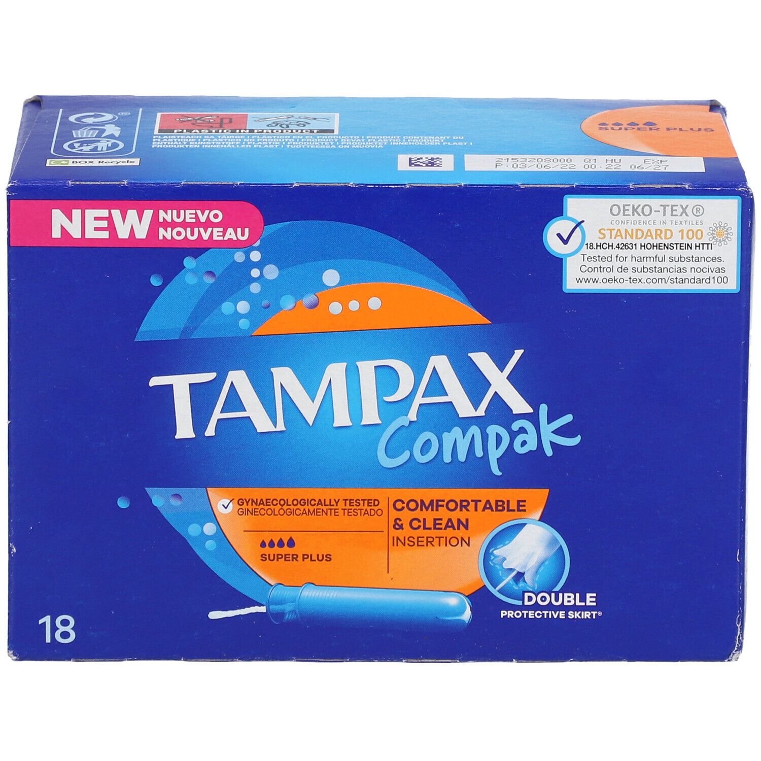 TAMPAX Compak Flux Abondants