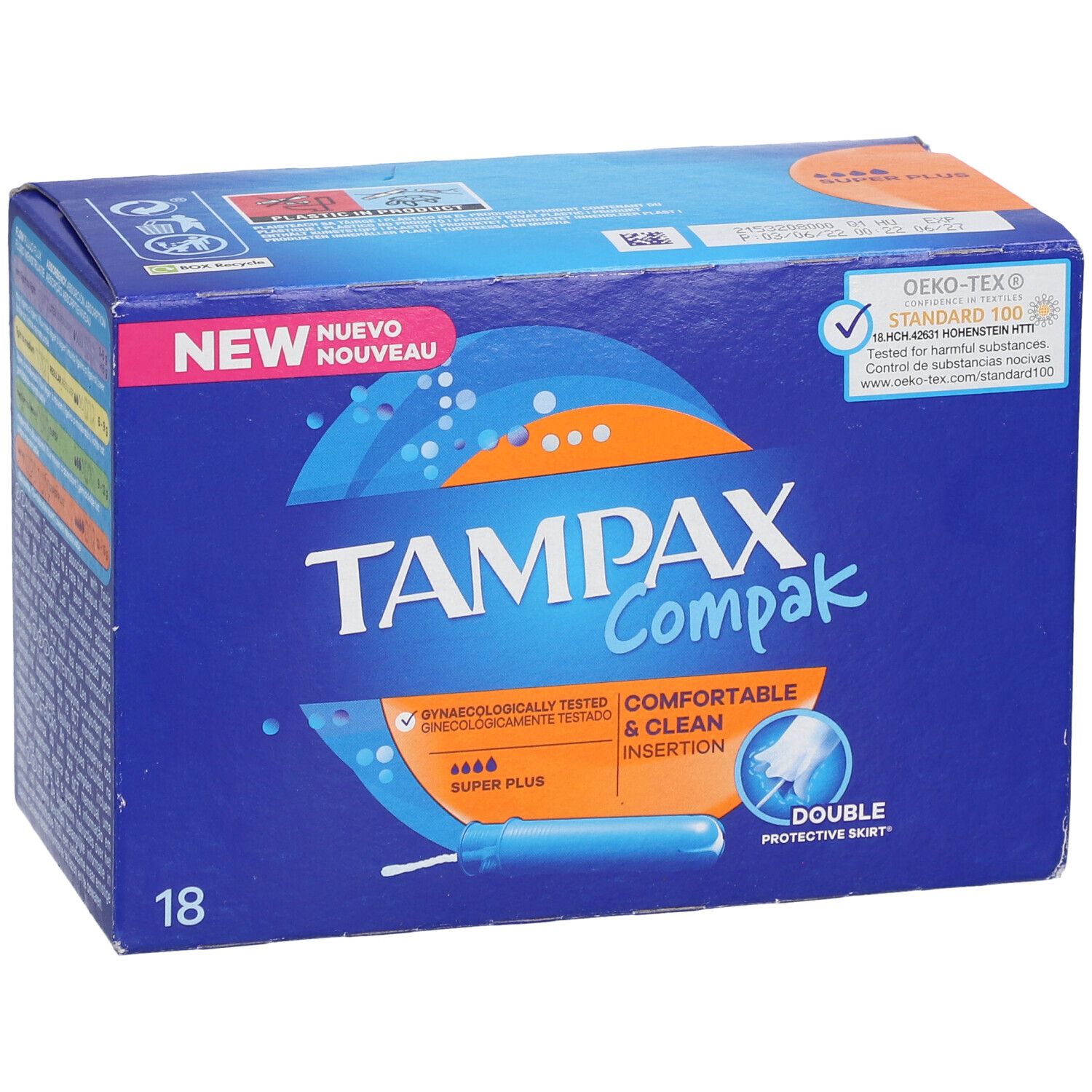 TAMPAX Compak Flux Abondants
