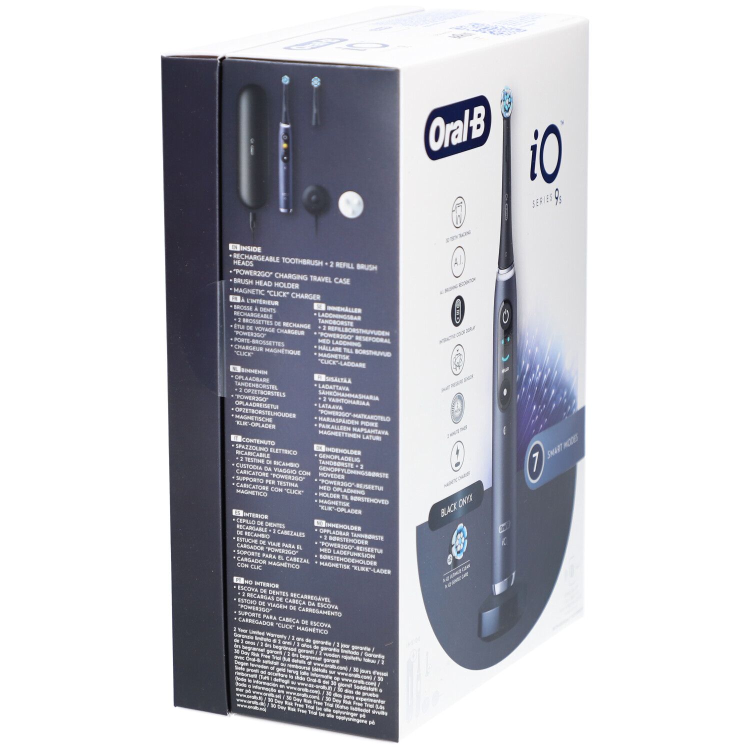 Oral-B iO™ Series 9S Brosse à Dents Électrique Adultes Black Onyx