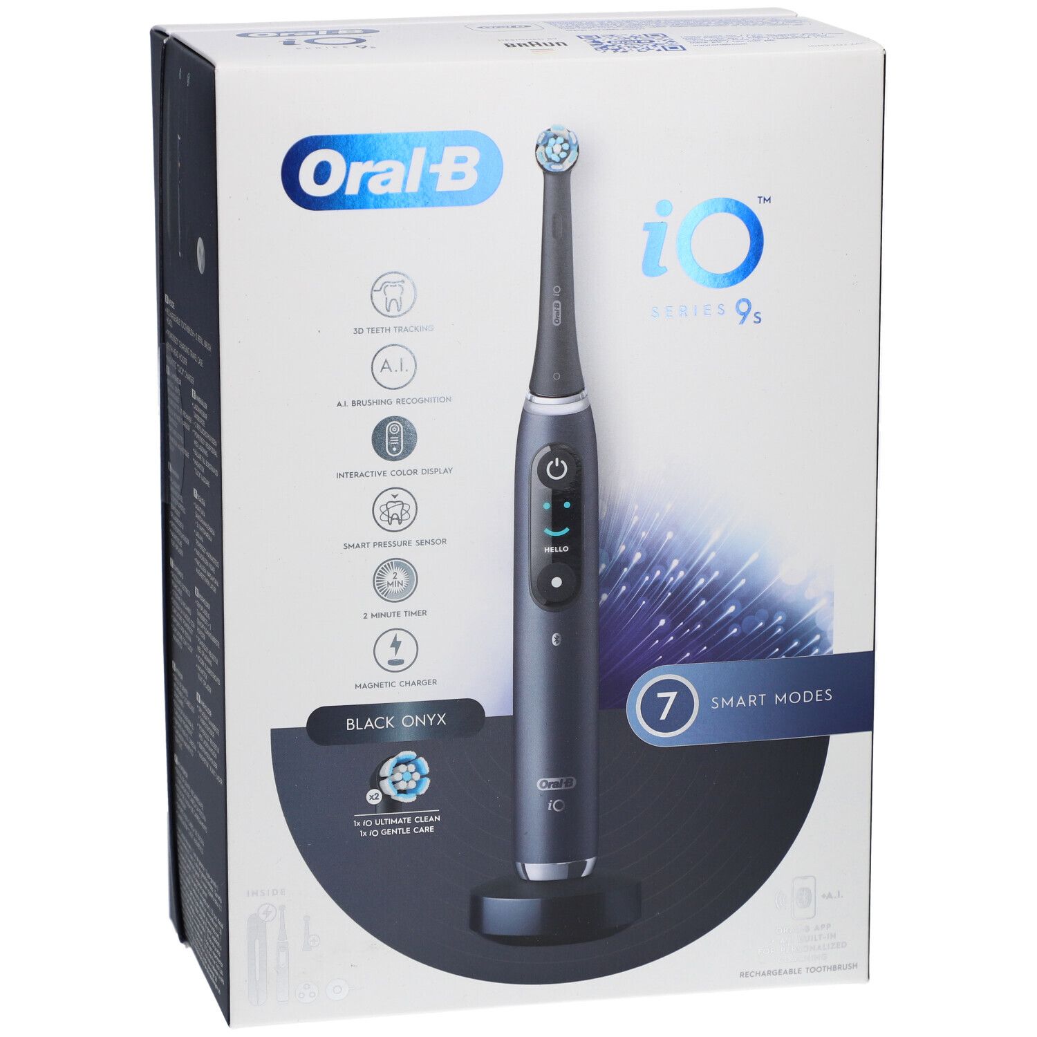Oral-B iO™ Series 9S Brosse à Dents Électrique Adultes Black Onyx