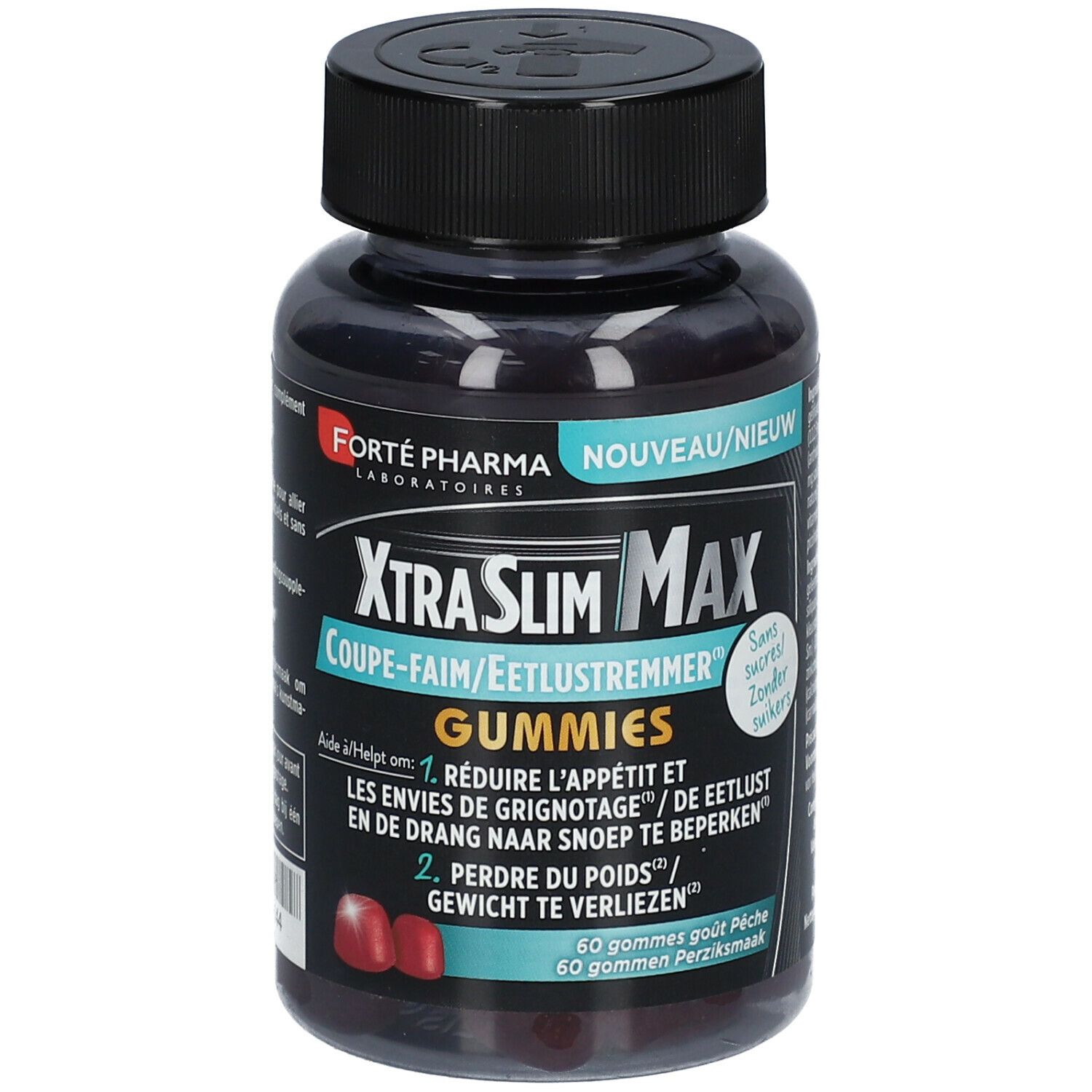 FORTE PHARMA Xtra Slim Max Coupe-faim Gummies