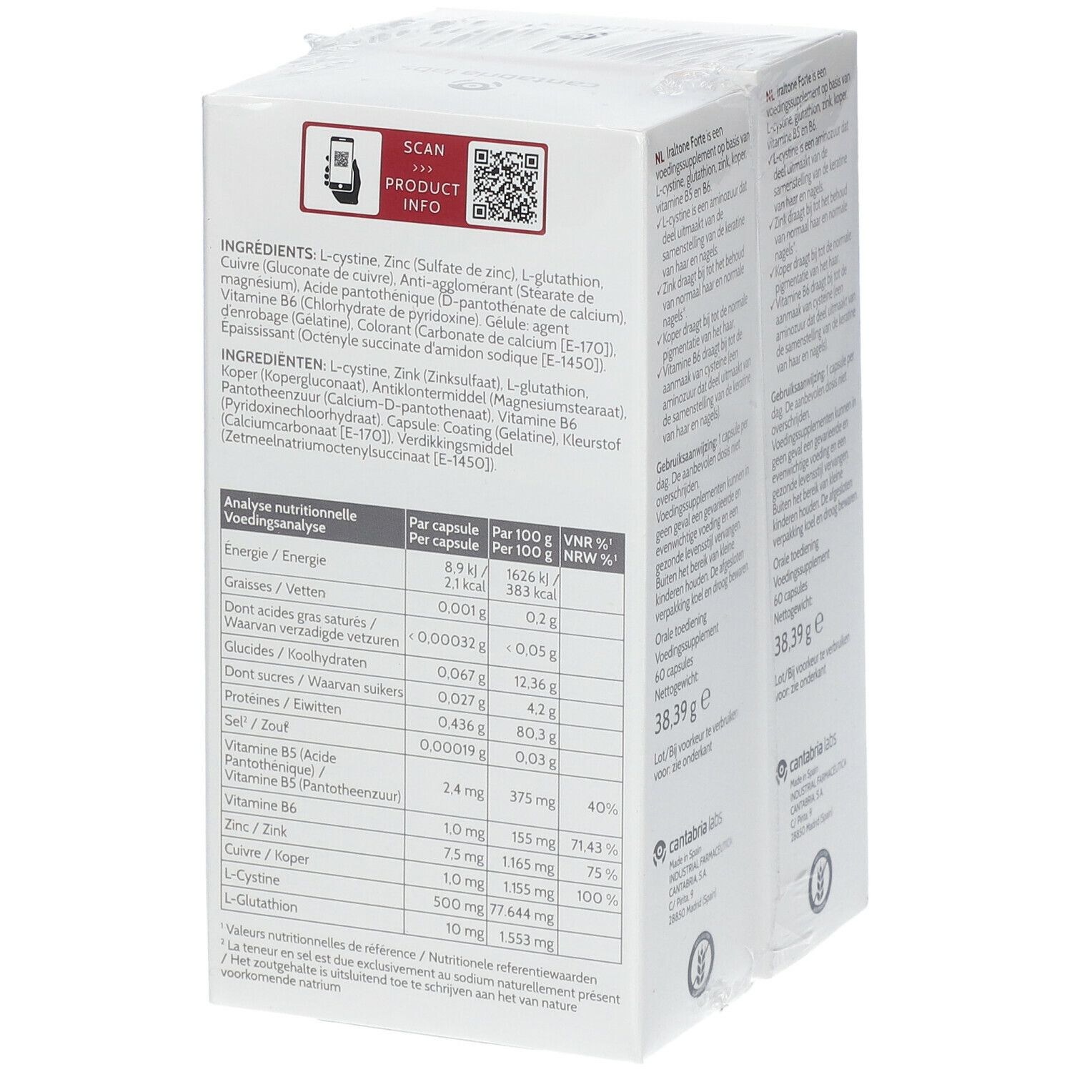 CANTARIA LABS Iraltone Forte
