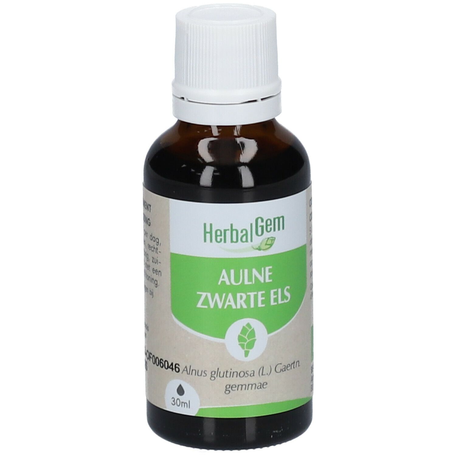 HERBALGEM - Aulne Bio - Complément Alimentaire  - Extrait De Bourgeon Frais - Pour Défenses Naturelles & Circulation -  - 30 ml