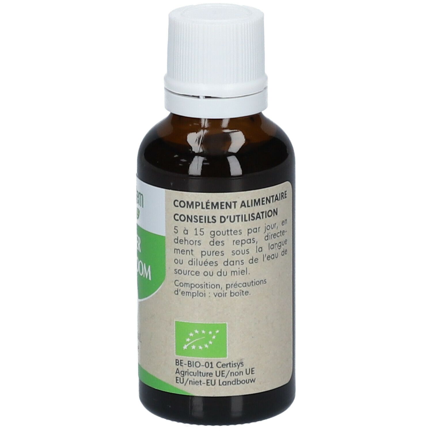 HERBALGEM - Figuier Bio - Complément Alimentaire  - Extrait De Bourgeon Frais - Pour Digestion -  - 30 ml