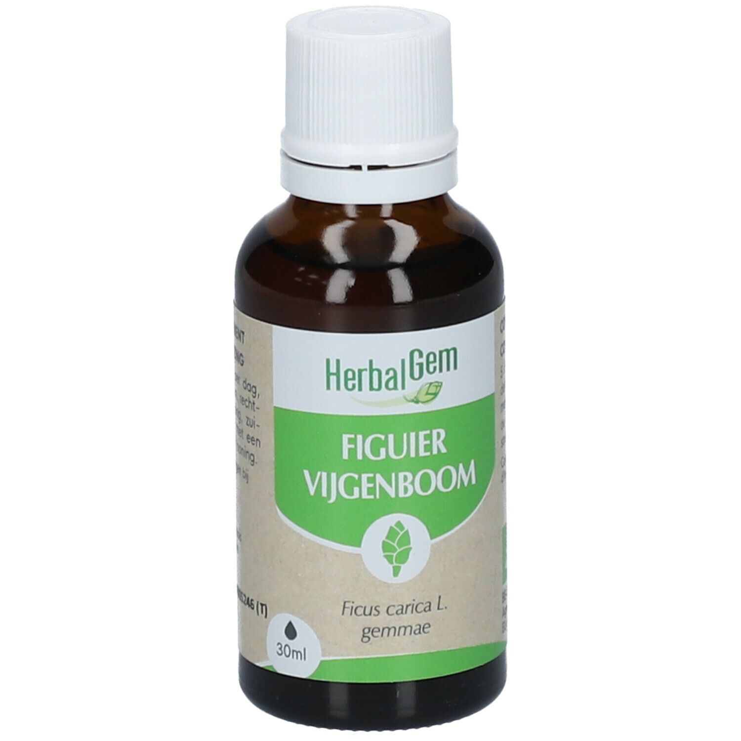 HERBALGEM - Figuier Bio - Complément Alimentaire  - Extrait De Bourgeon Frais - Pour Digestion -  - 30 ml