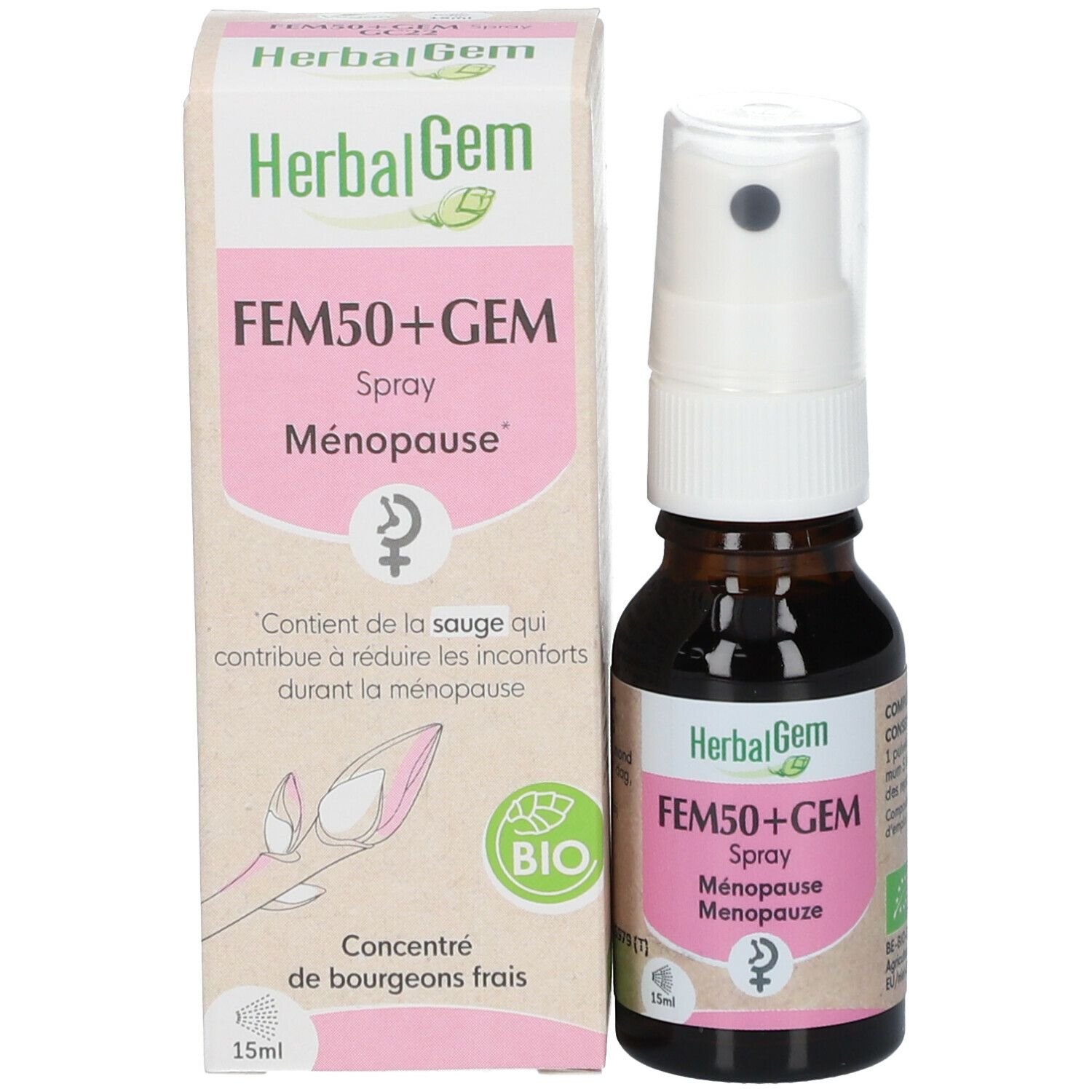 HerbalGem FEM50+GEM - Spray