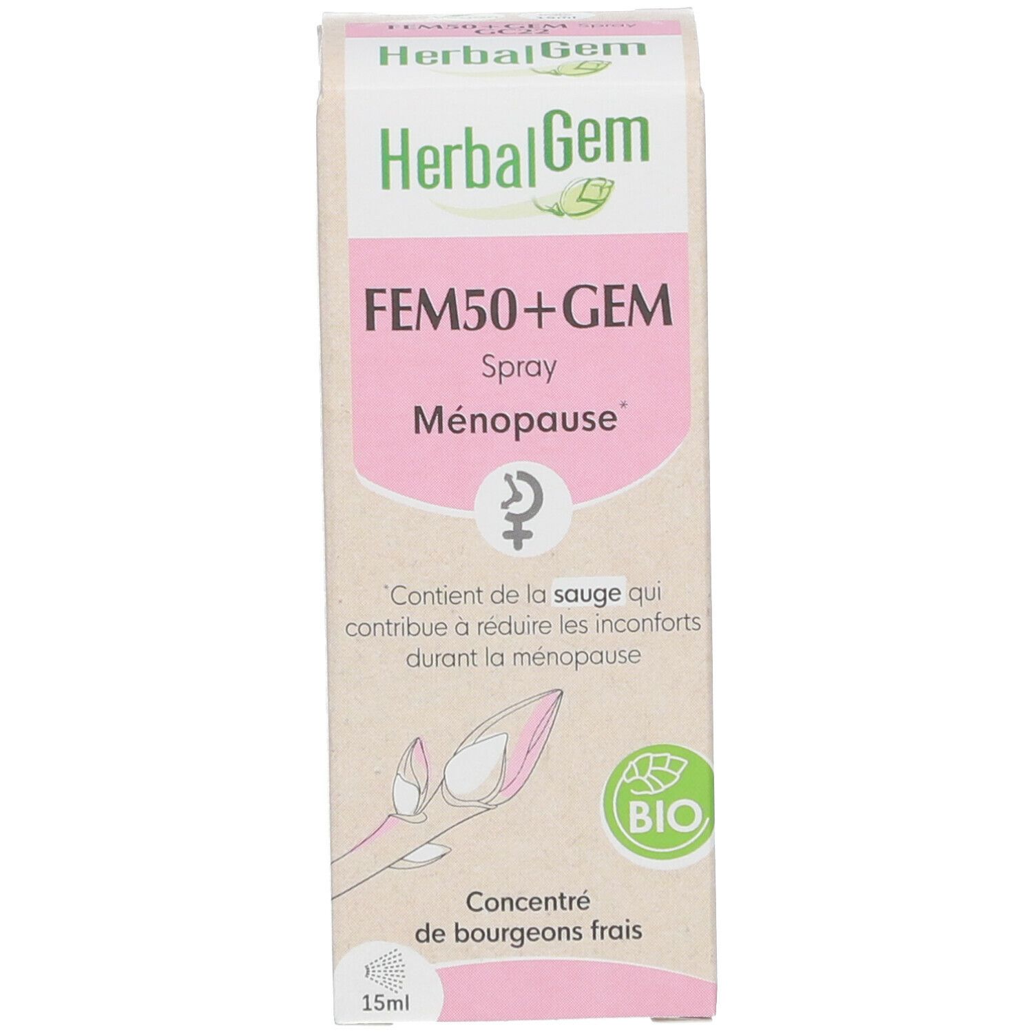 HerbalGem FEM50+GEM - Spray