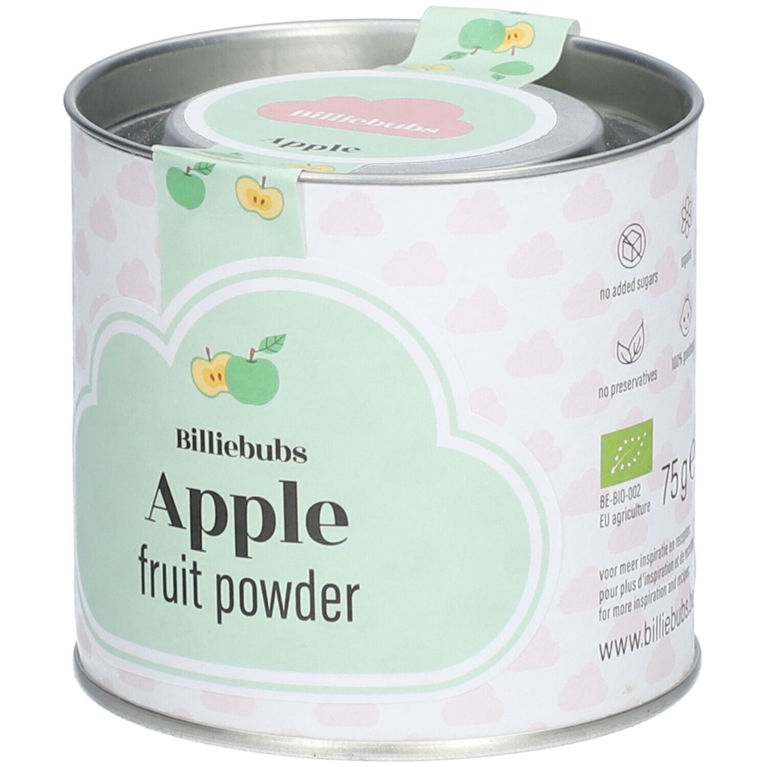 Billiebubs Poudre de Fruits Pomme