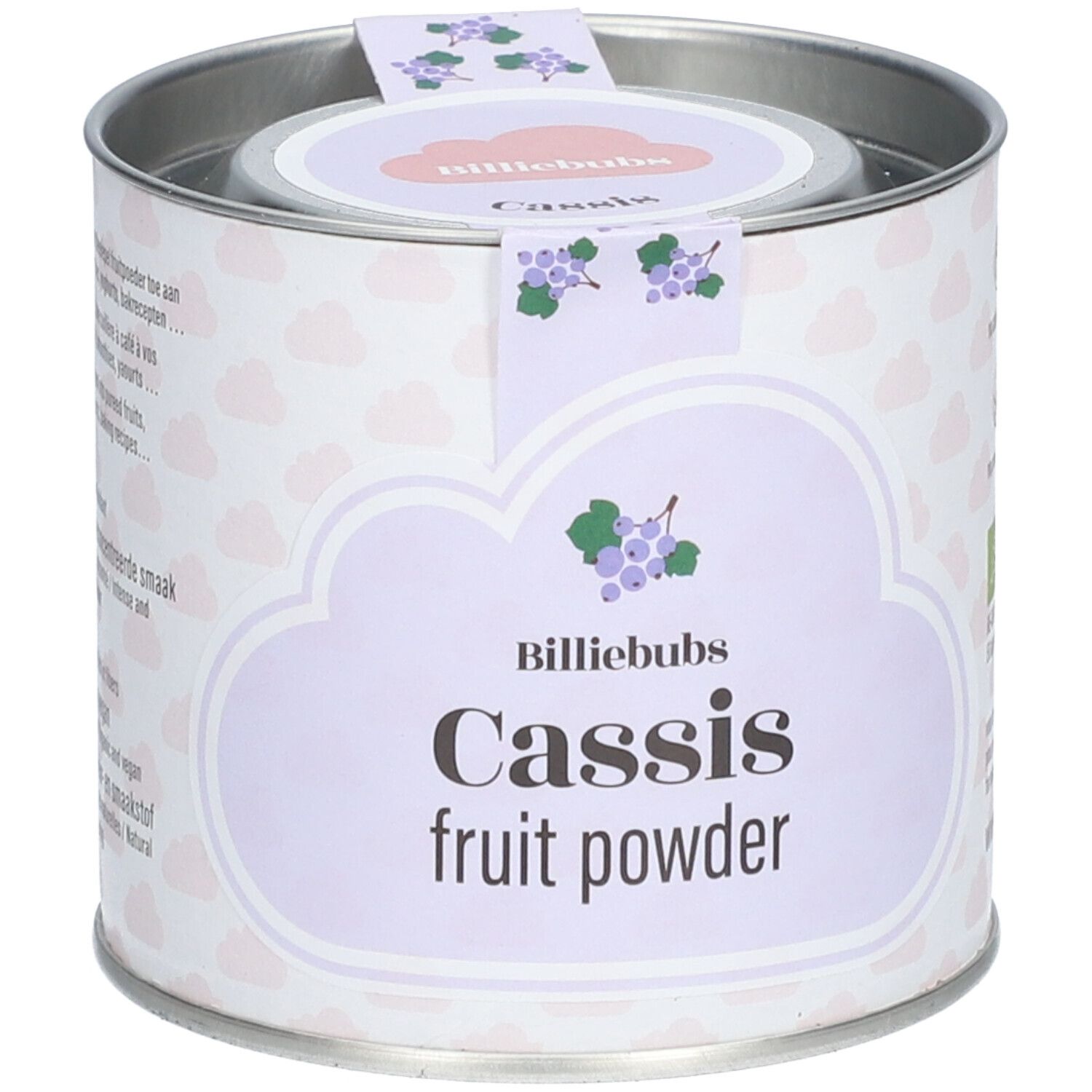 Billiebubs Poudre de Fruits Cassis