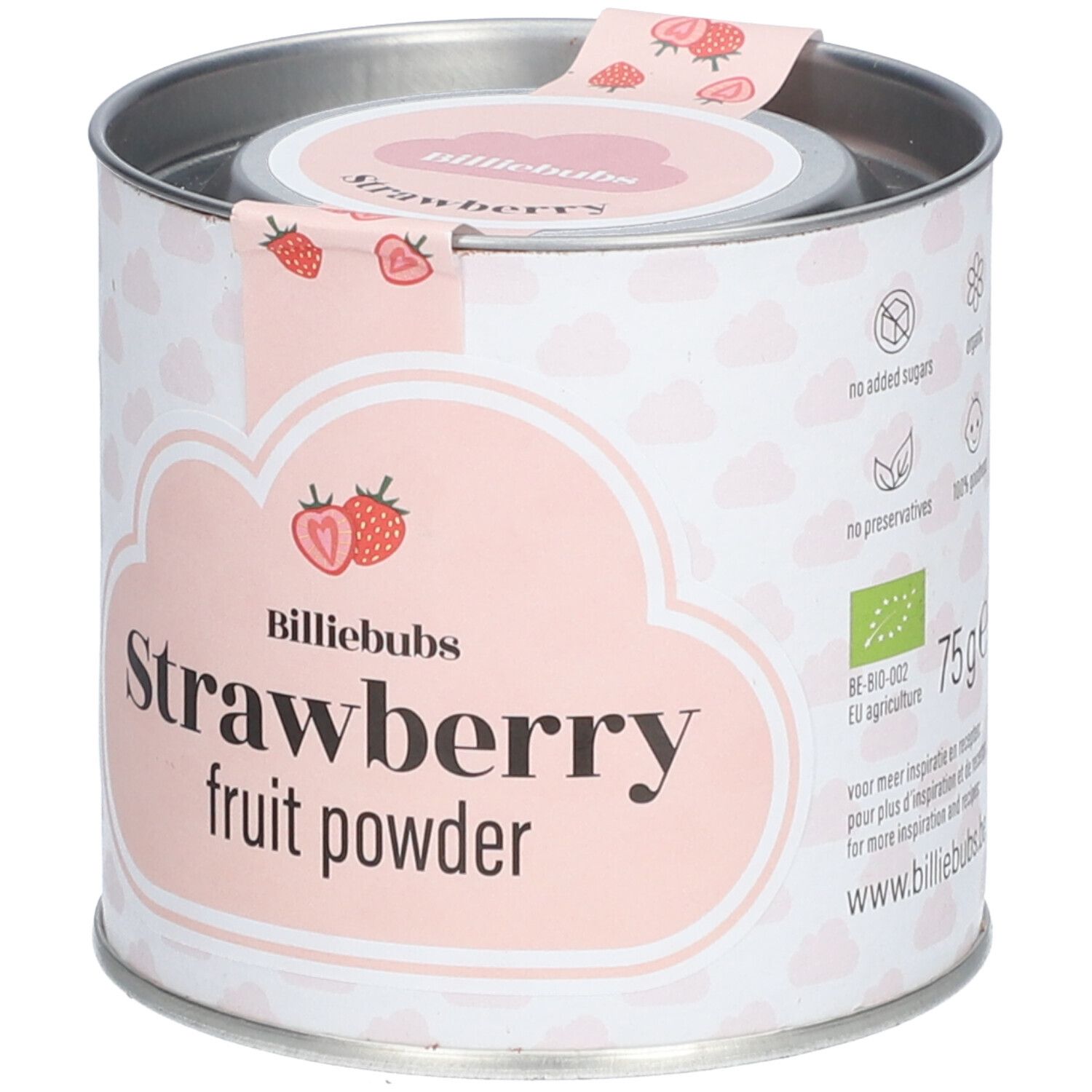 Billiebubs Poudre de Fruits Fraise