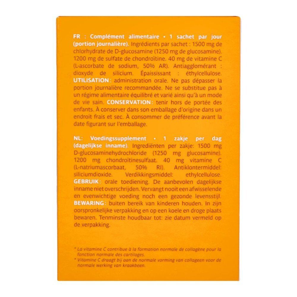 Dos de l'emballage Biocondil. Contient des informations sur les ingrédients et l'utilisation en français.