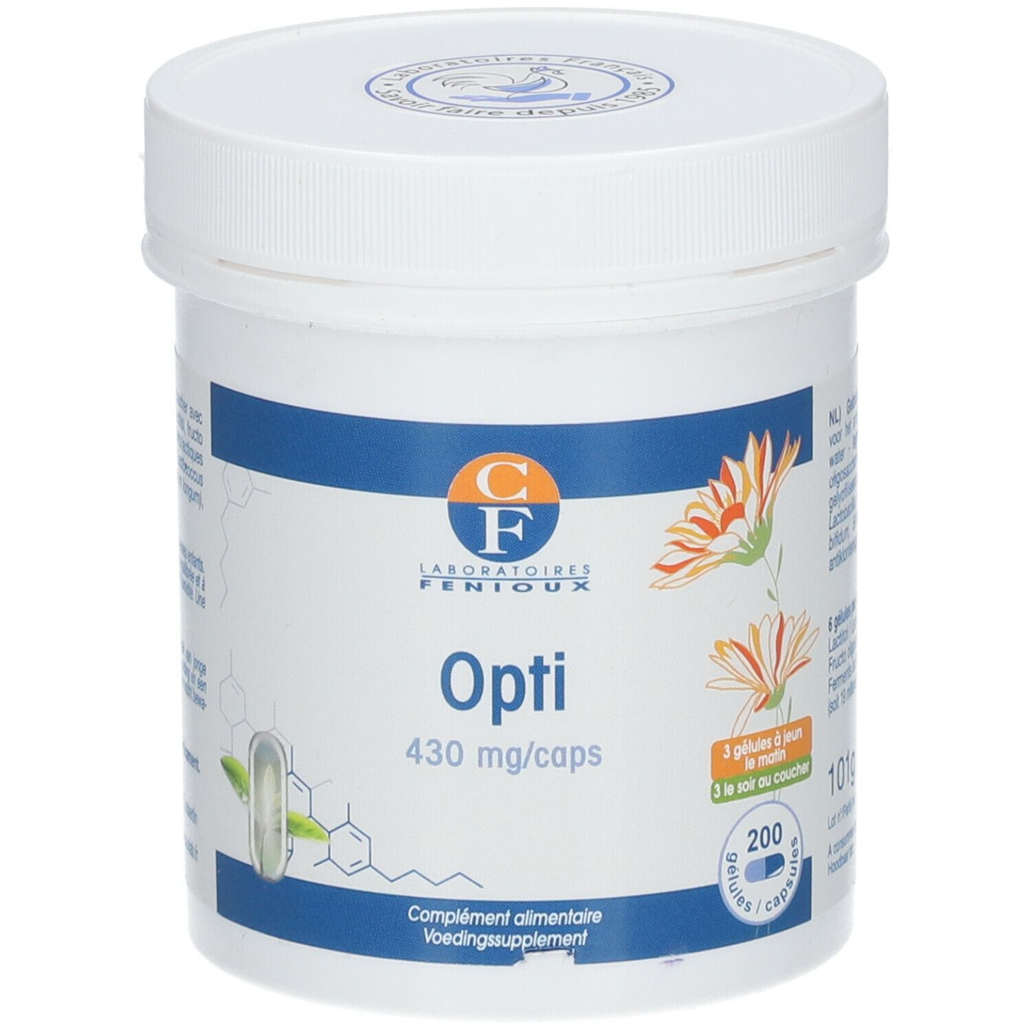 LABORATOIRES FENIOUX Opti 430 mg