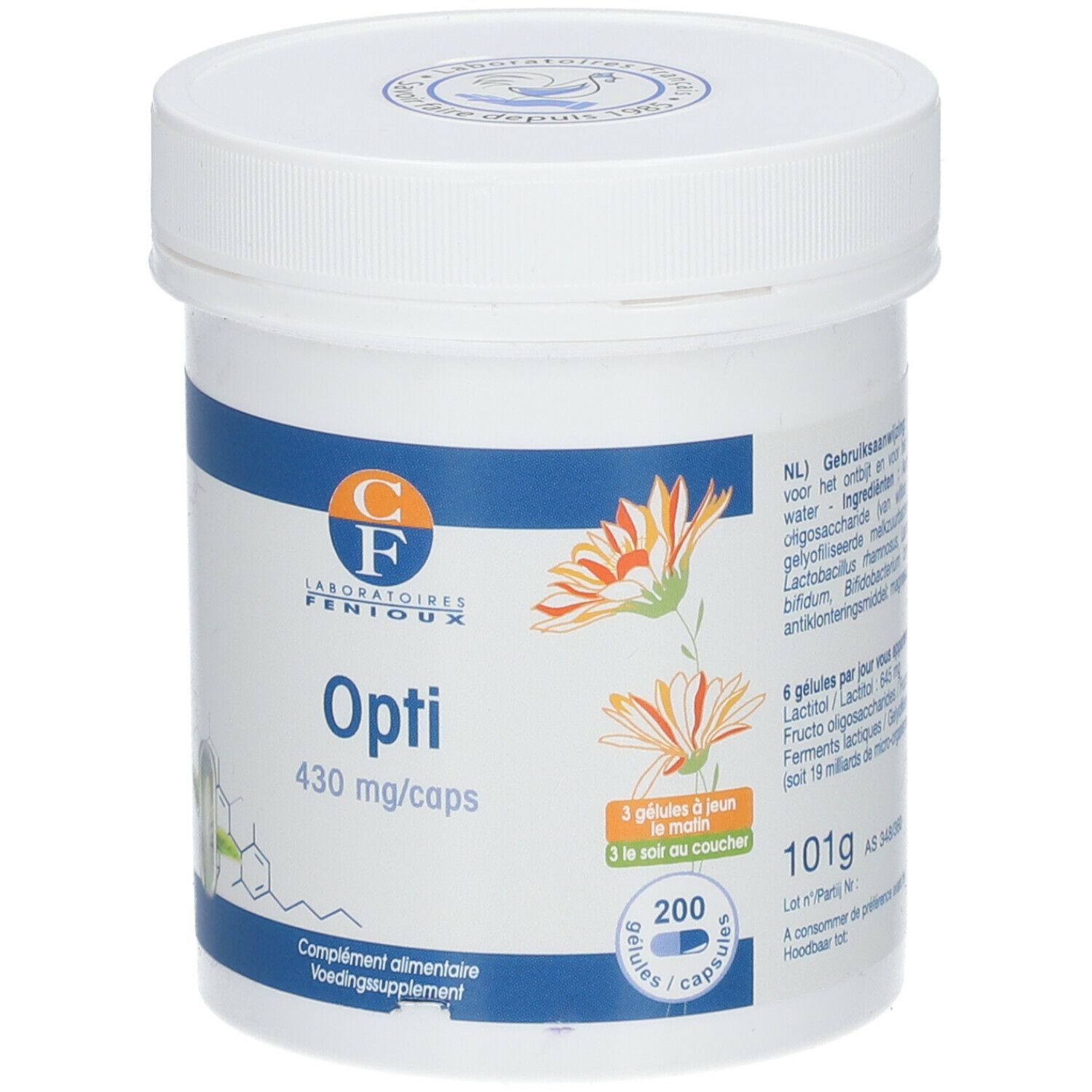 LABORATOIRES FENIOUX Opti 430 mg