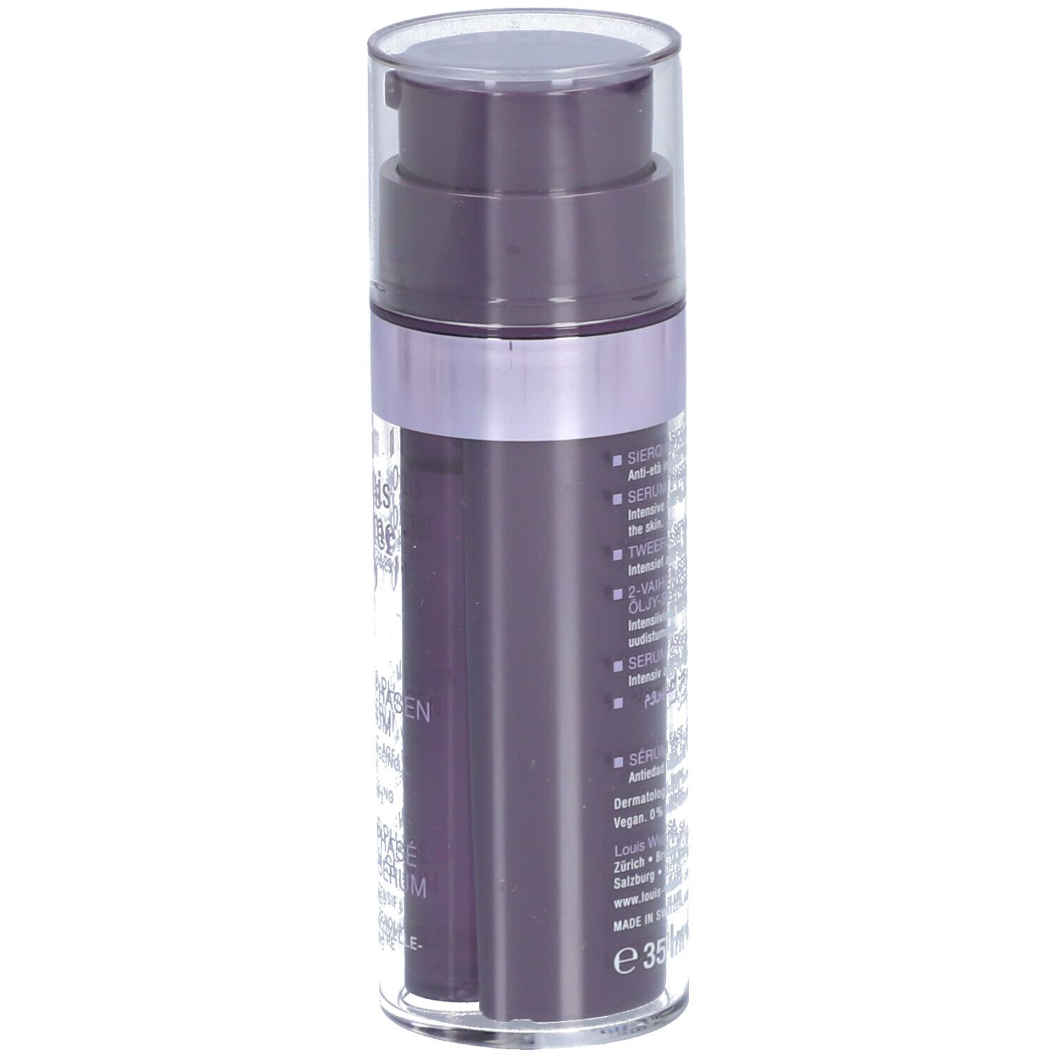 Louis Widmer Anti-Ageing Intensif Sérum Biphasé Huile-en-Sérum Sans Parfum