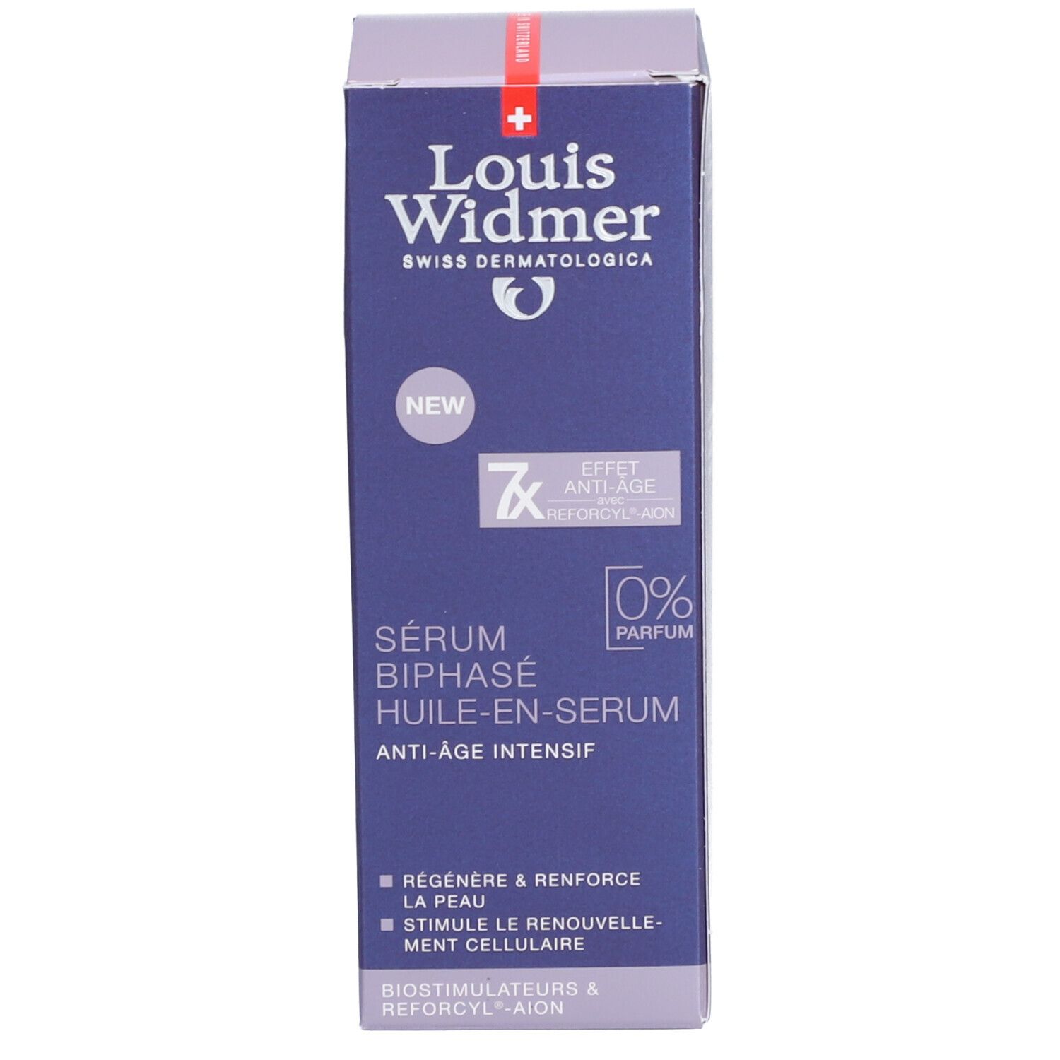 Louis Widmer Anti-Ageing Intensif Sérum Biphasé Huile-en-Sérum Sans Parfum