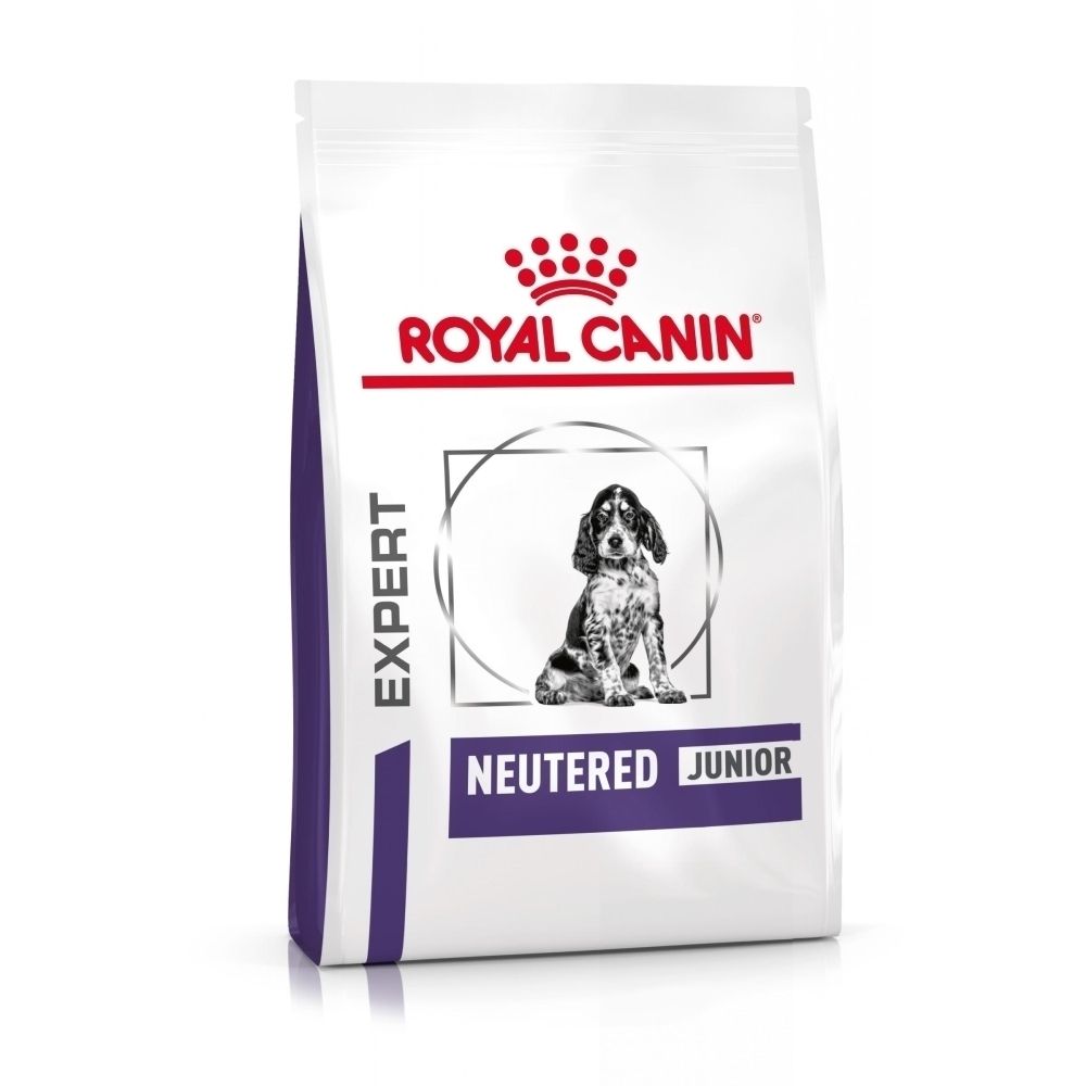 Sac de croquettes Royal Canin pour chien, 10 kg, avec l'image d'un chiot.