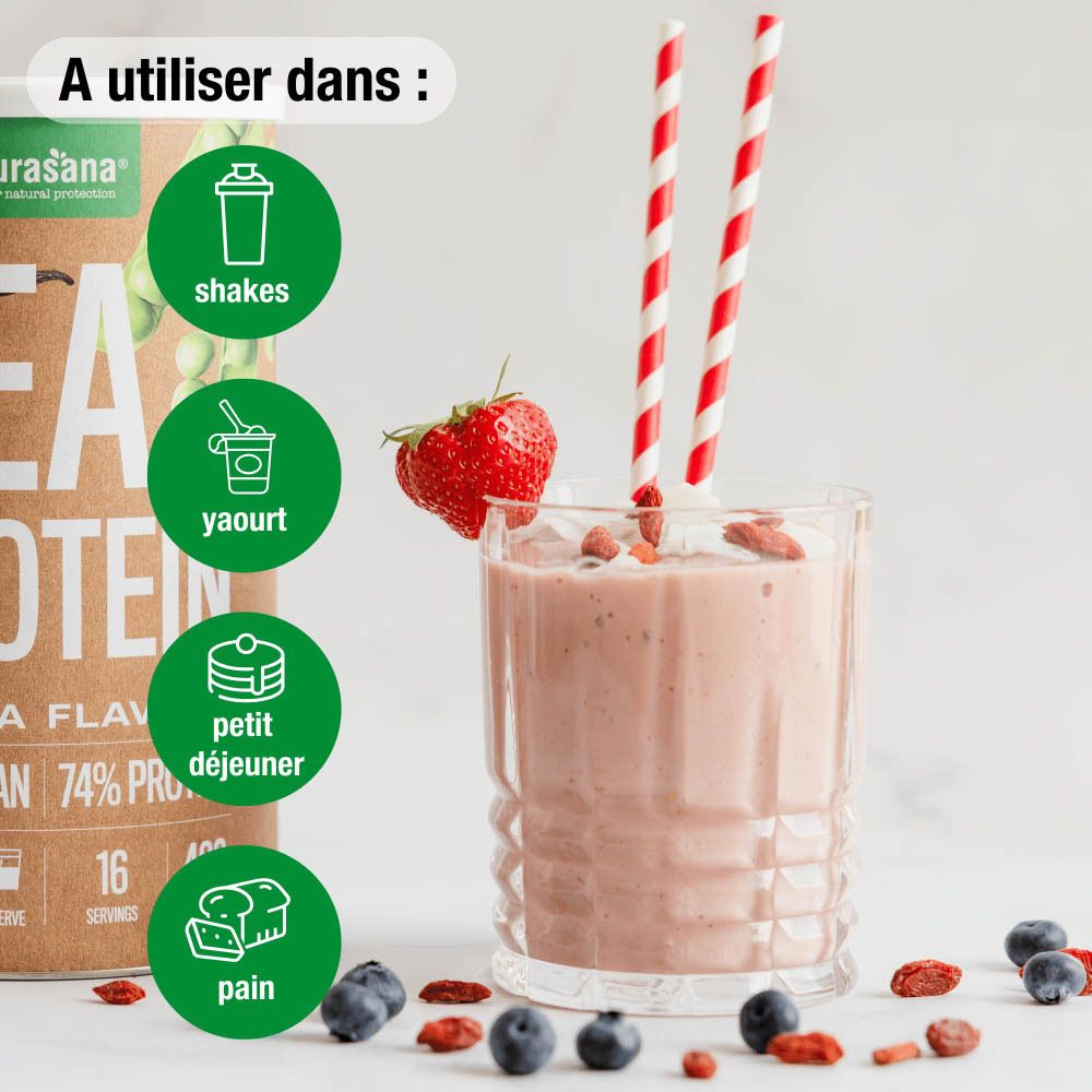 Purasana Protéine de Pois Saveur Vanille