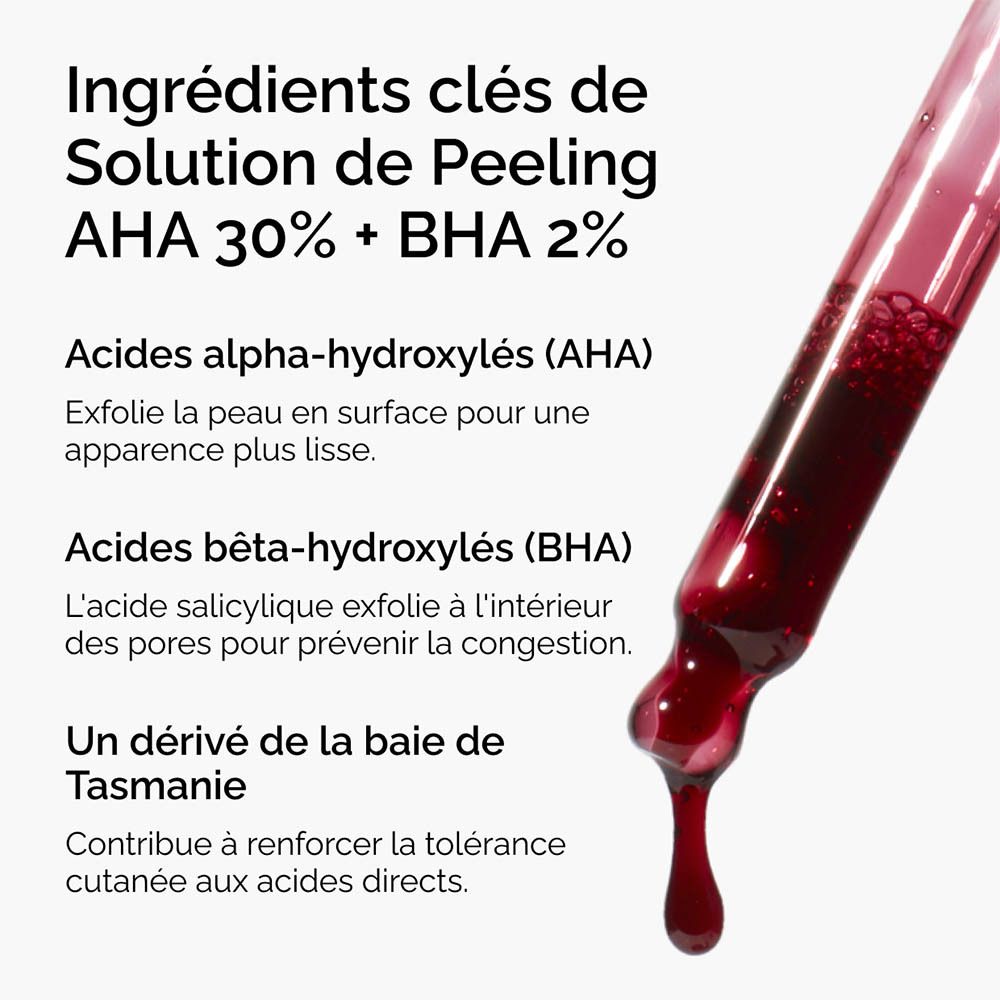 The Ordinary® Solution de Peeling AHA 30% + BHA 2%