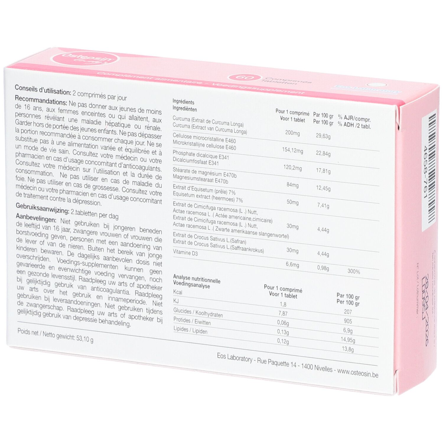 Osteosin Femme
