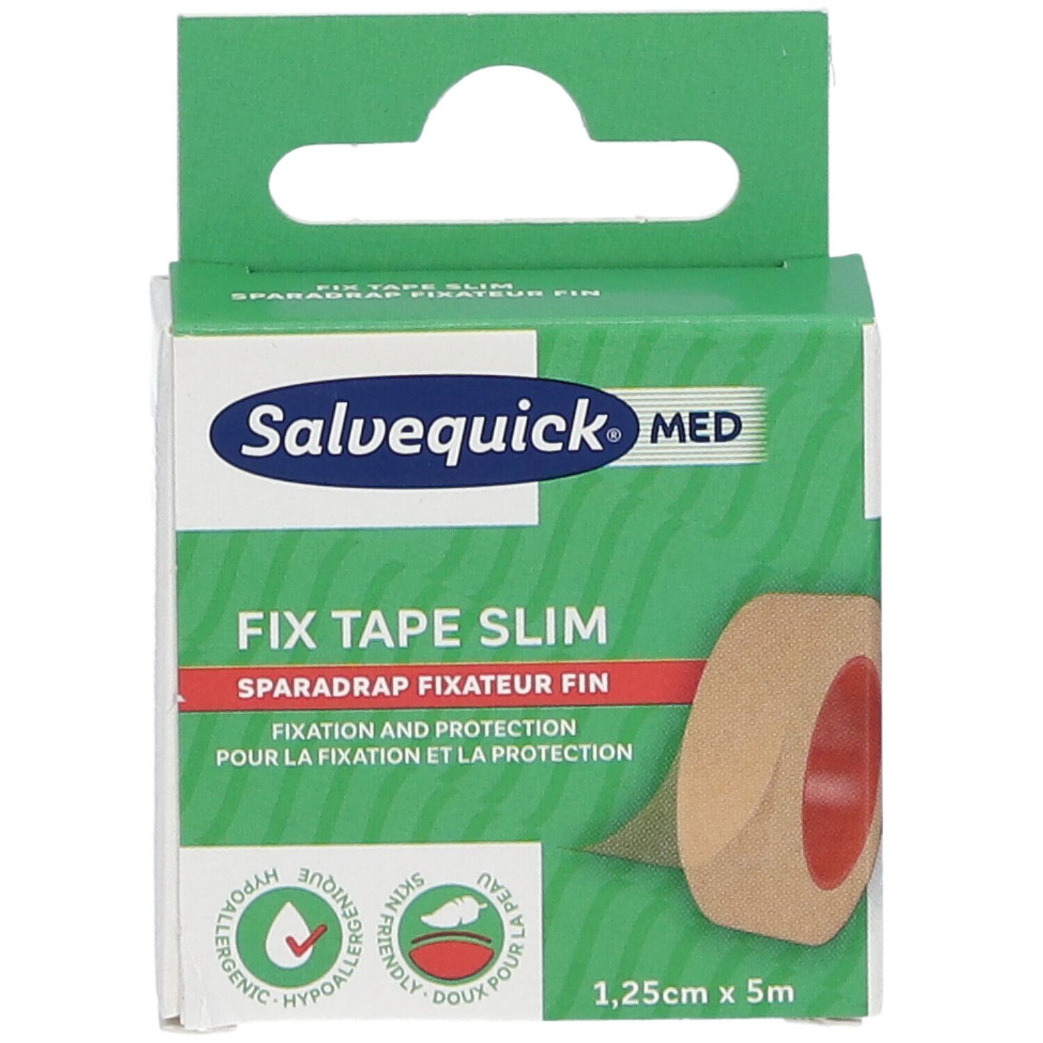 Salvequick Med Fix Tape Refill 1,25 cm x 5 m