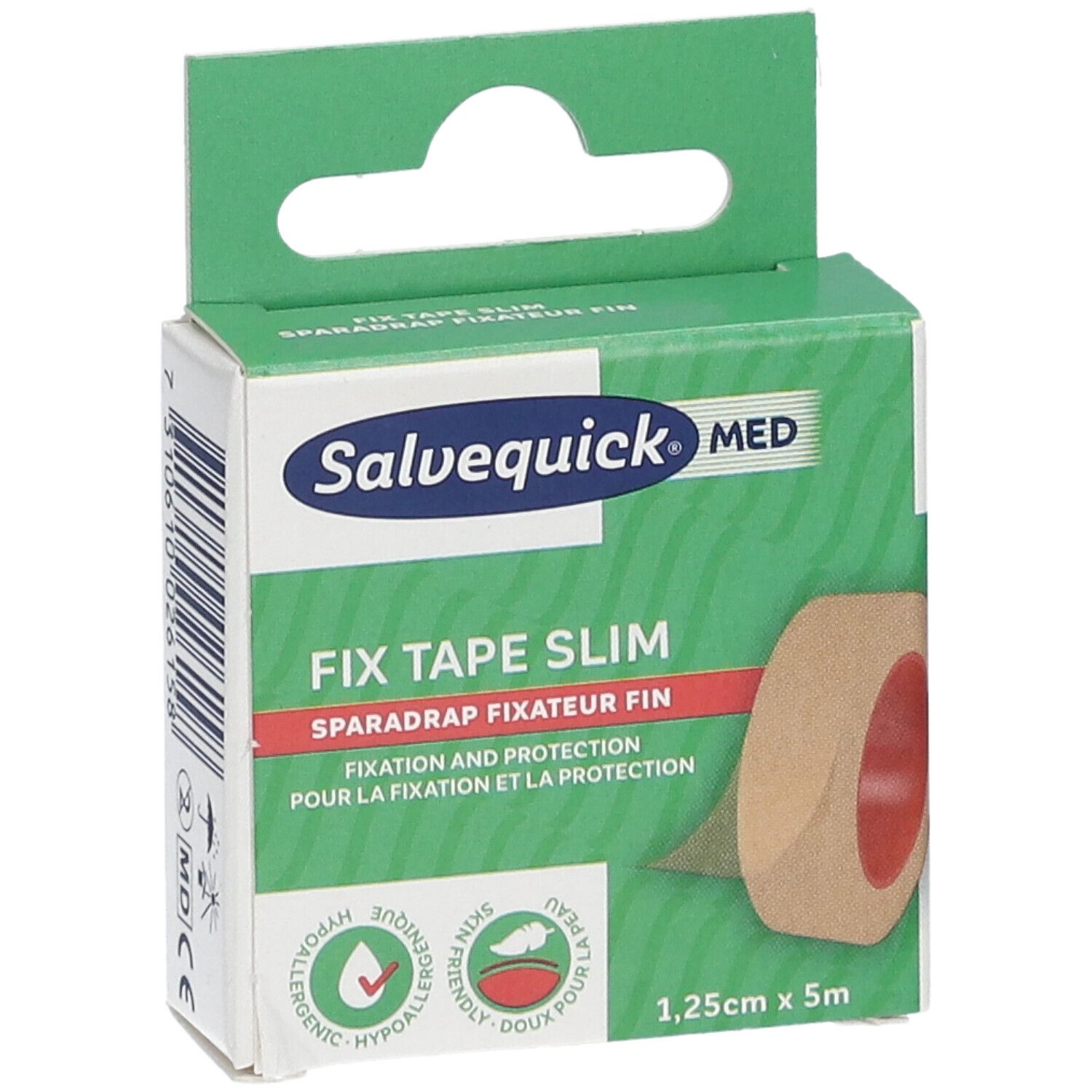 Salvequick Med Fix Tape Refill 1,25 cm x 5 m